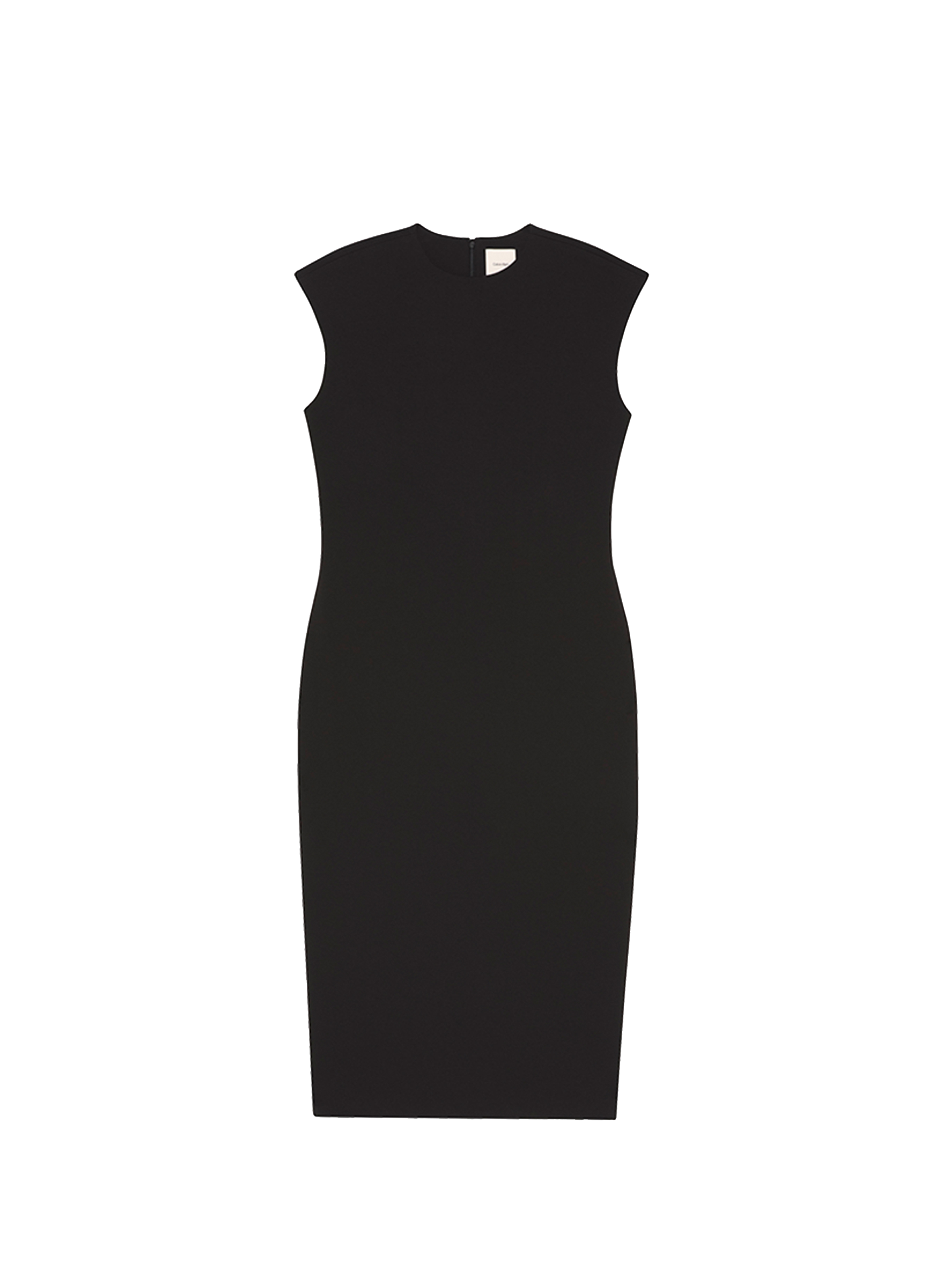 CALVIN KLEIN Robe midi Noir