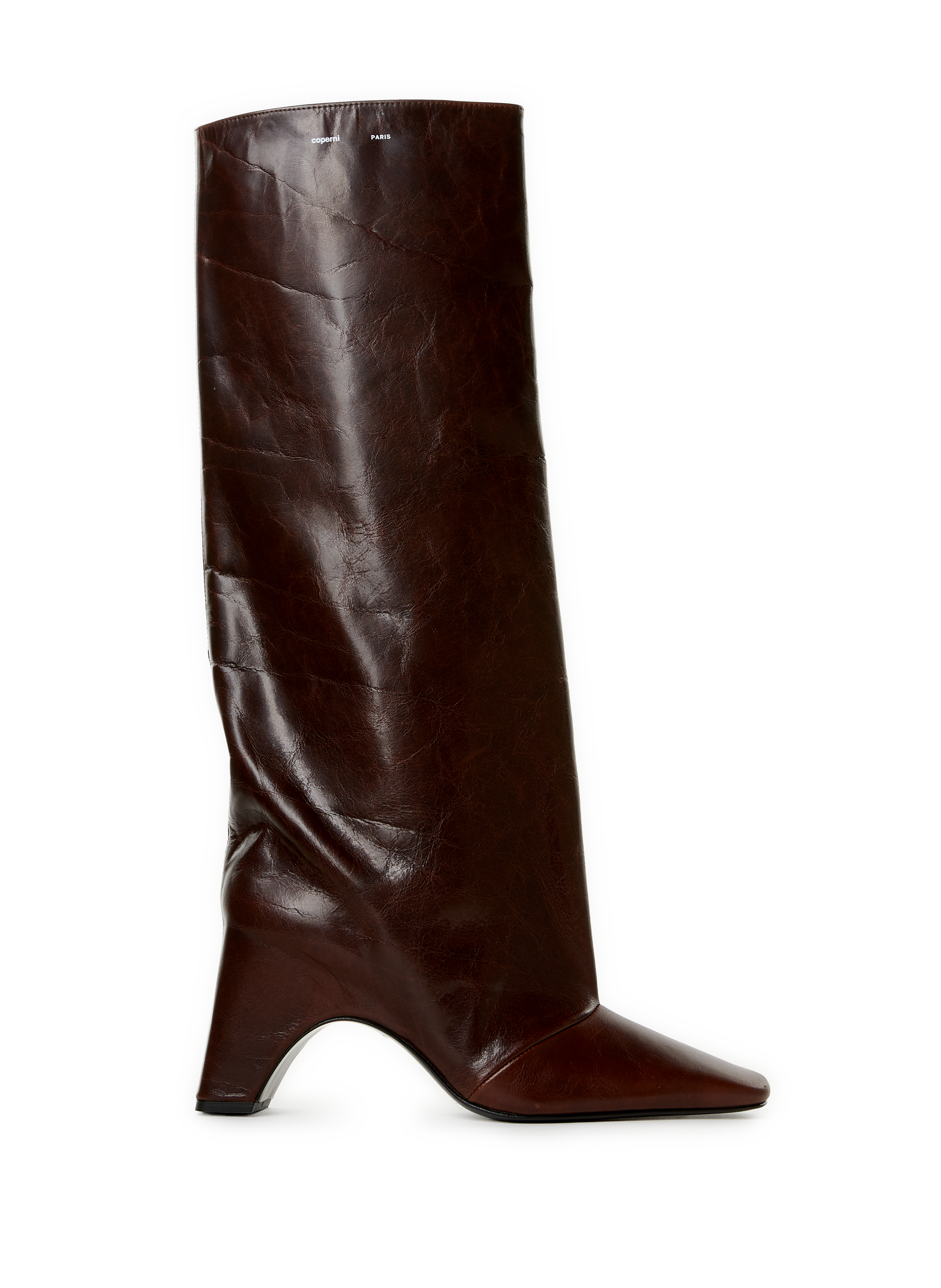 COPERNI Bottes hautes en cuir Marron