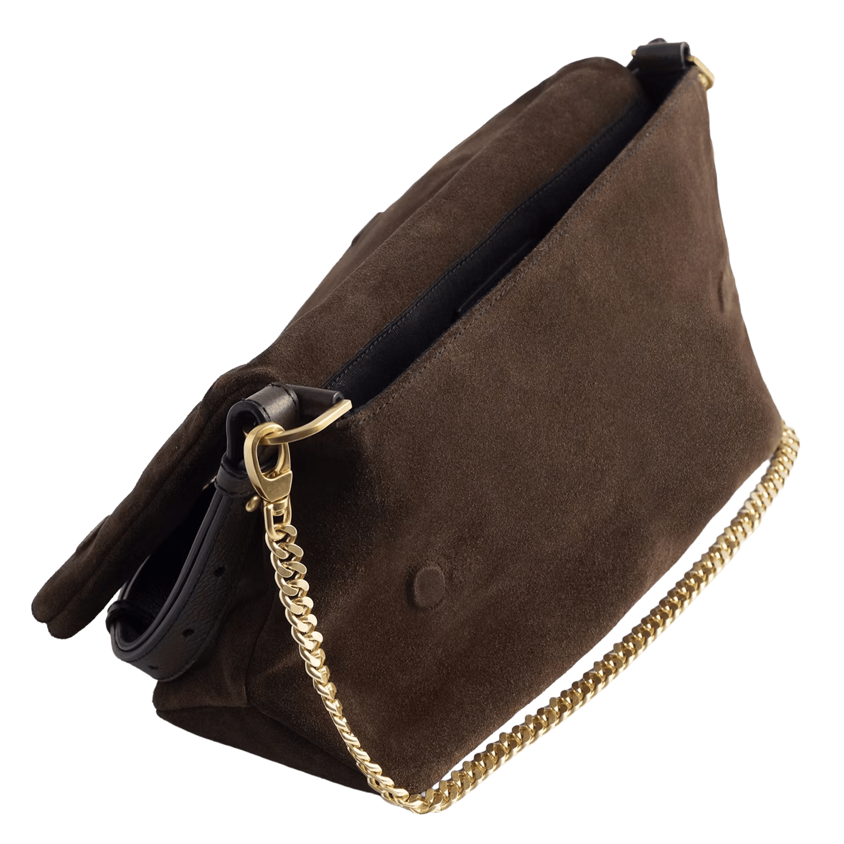 Sac bandoulière en cuir rocky ii ZADIG&VOLTAIRE Marron