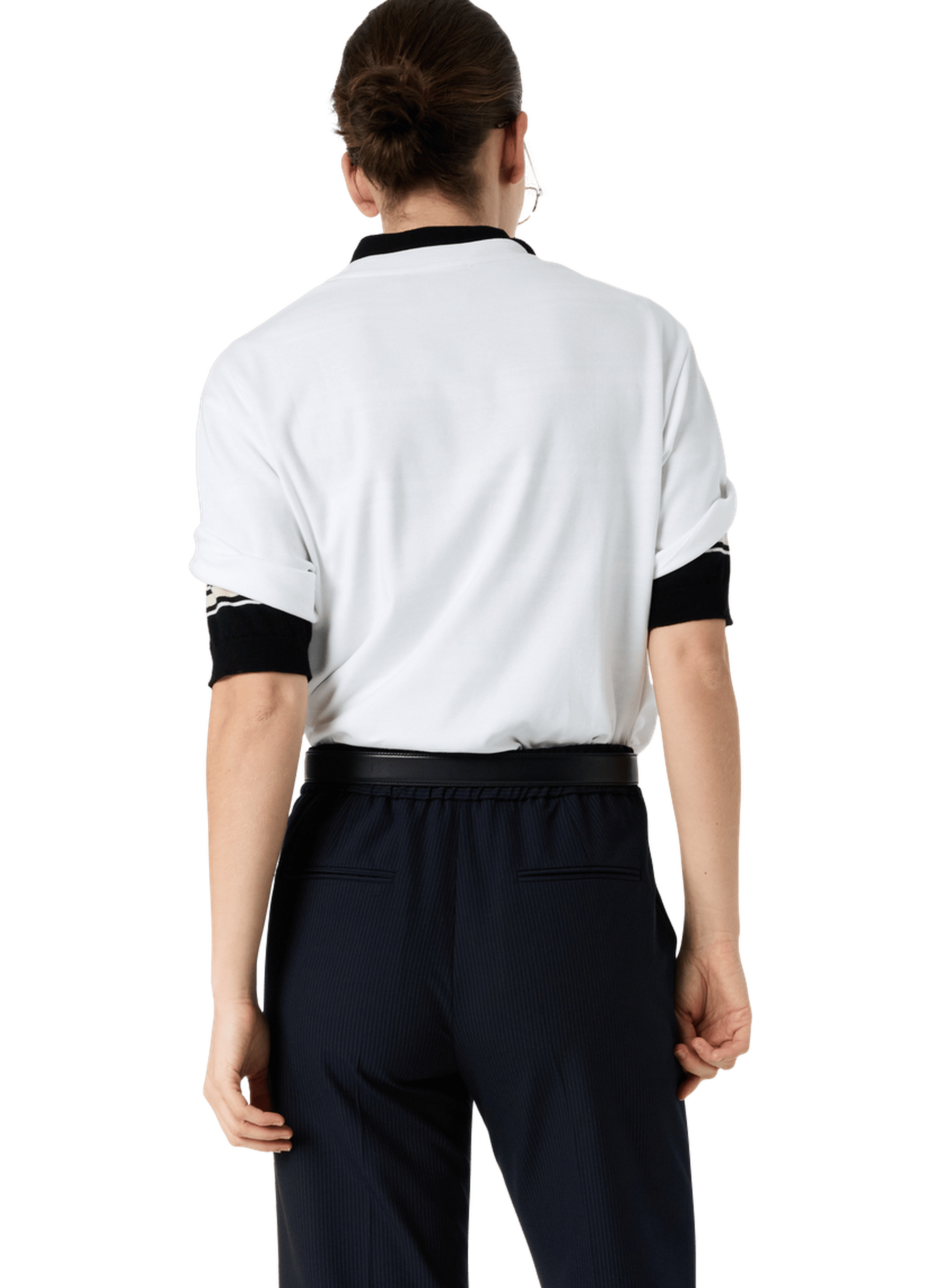 T-shirt uni en coton - mayae GERARD DAREL Blanc