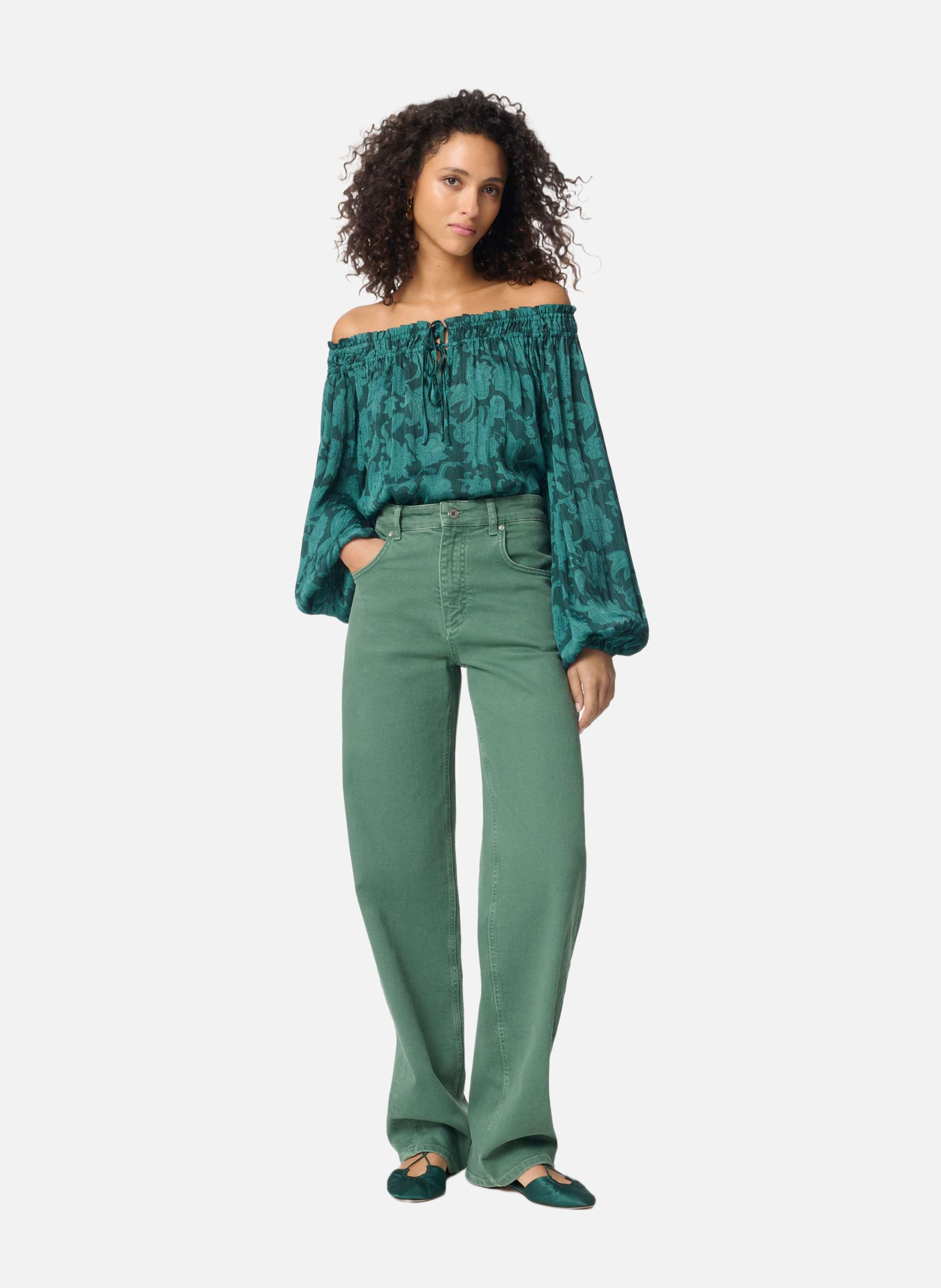 Blouse enya VANESSA BRUNO Vert