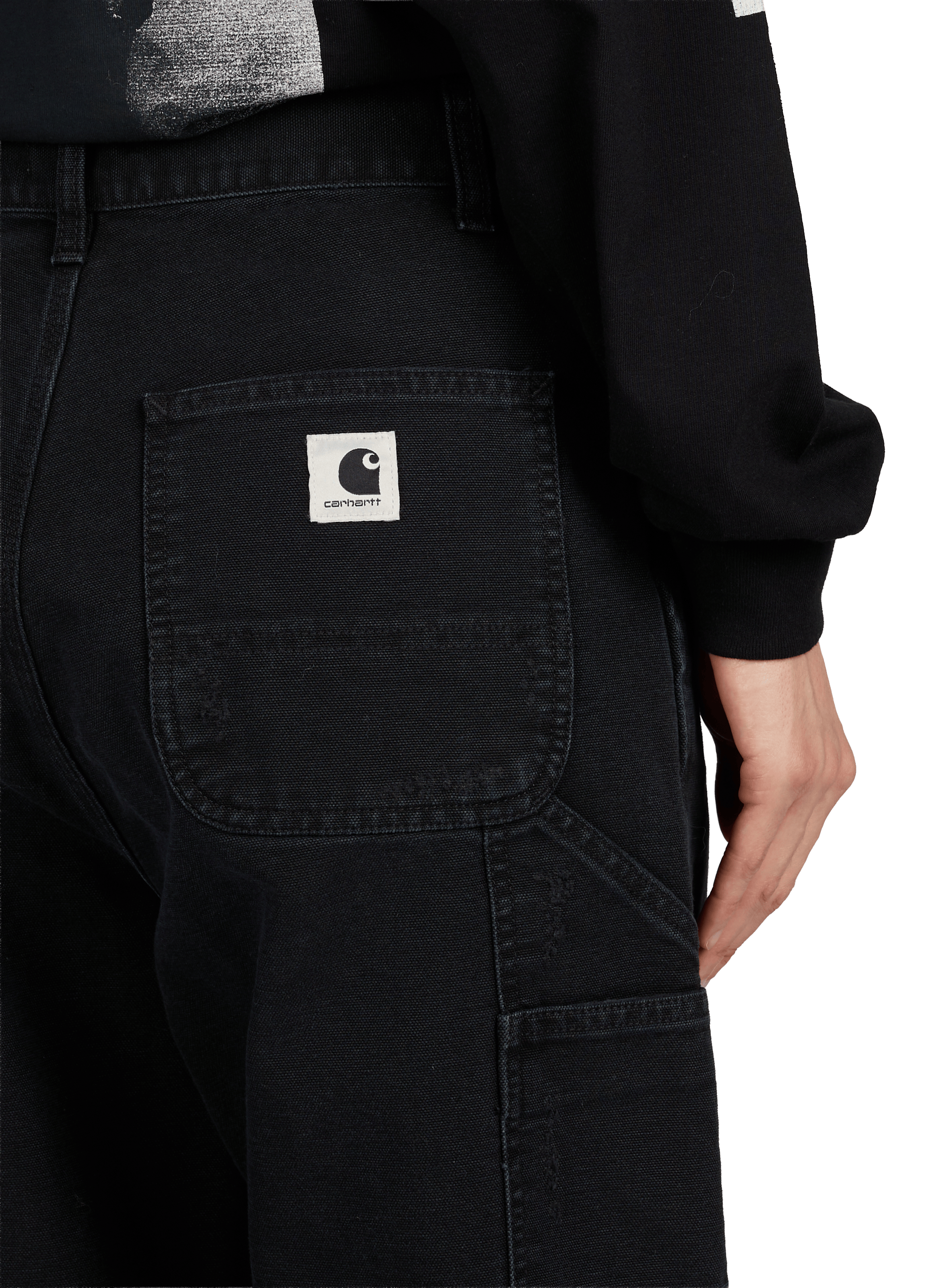 Jean loose en coton CARHARTT WIP Noir