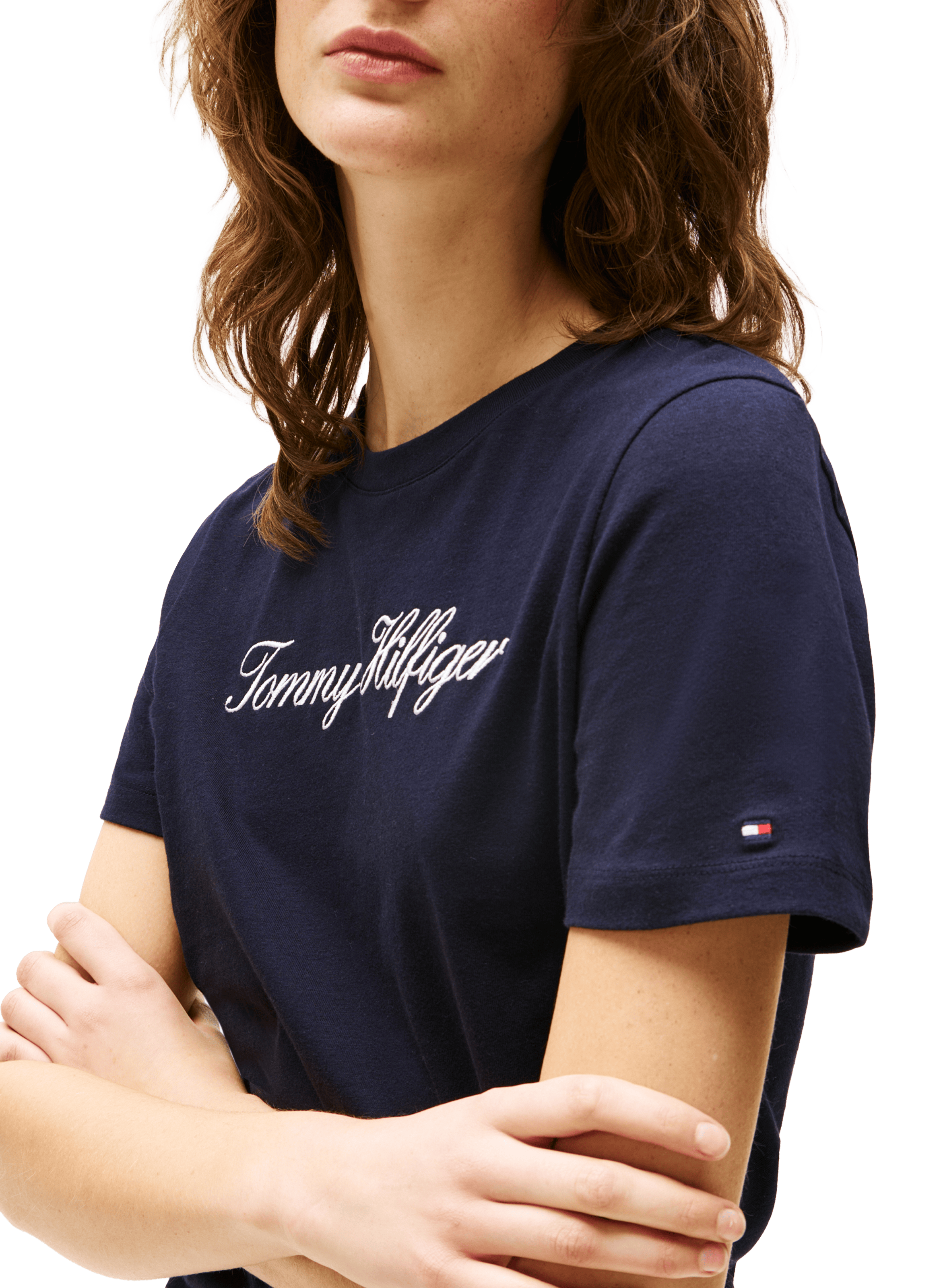  Logo T-shirt TOMMY HILFIGER Blue