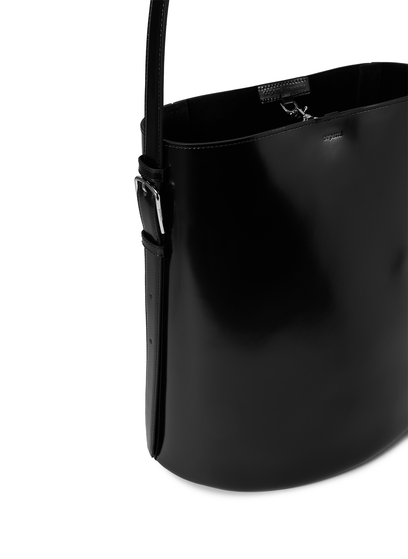 Tote Ergonomic Abrasivato en cuir de vache COPERNI Noir