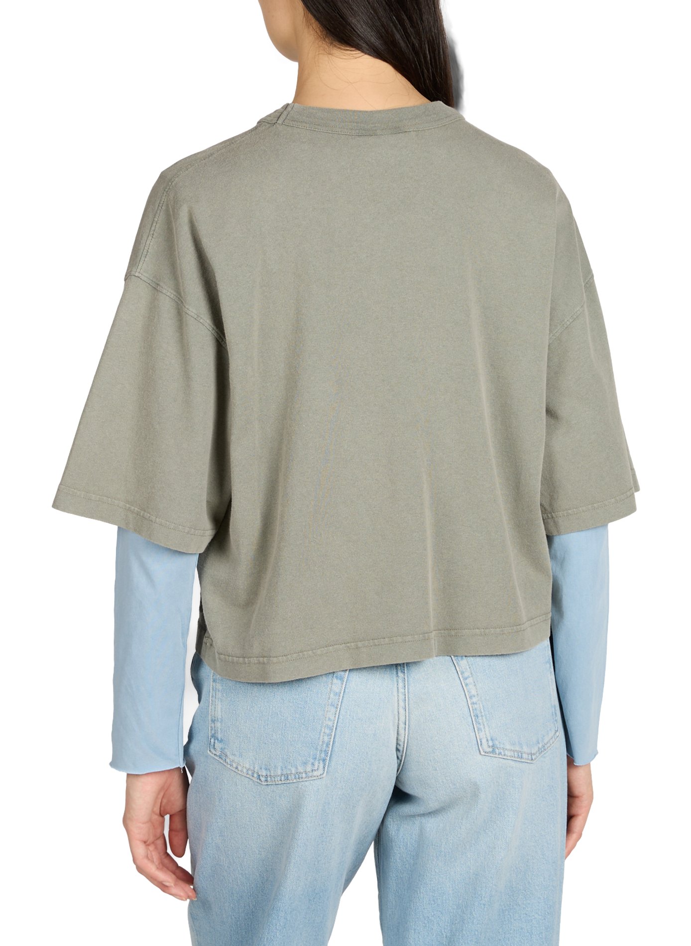 T-shirt manches courtes Voss en coton  BELLEROSE Gris
