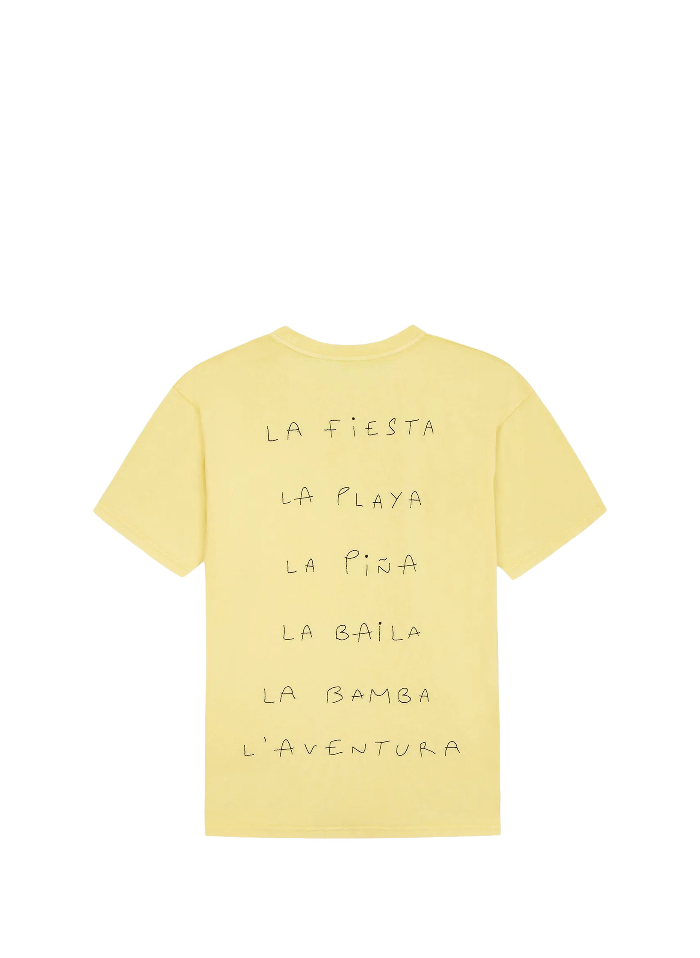 T-shirt La Bamba en coton biologique MAISON LABICHE Jaune