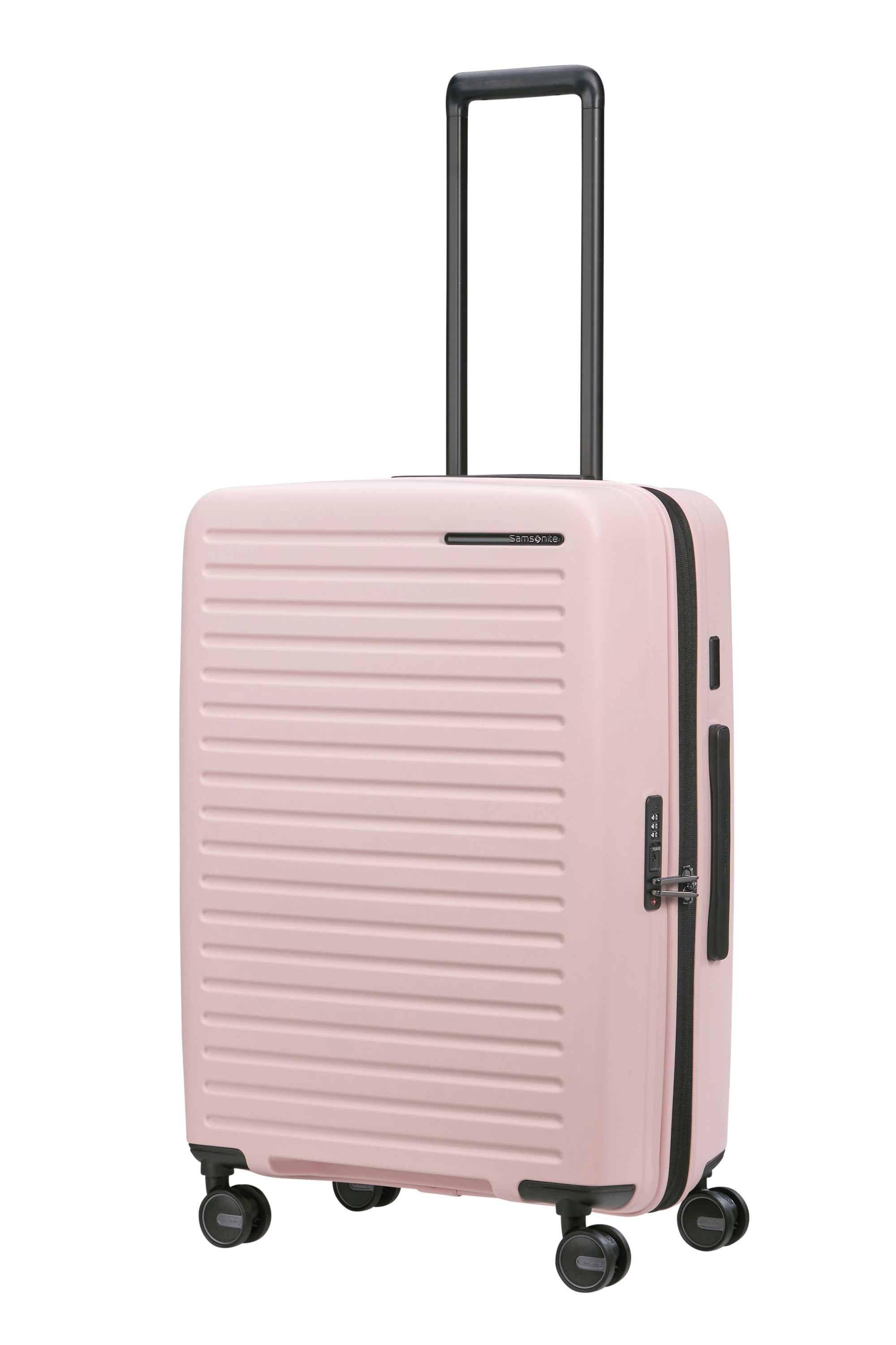 Restackd valise 4 roues taille m SAMSONITE Rose
