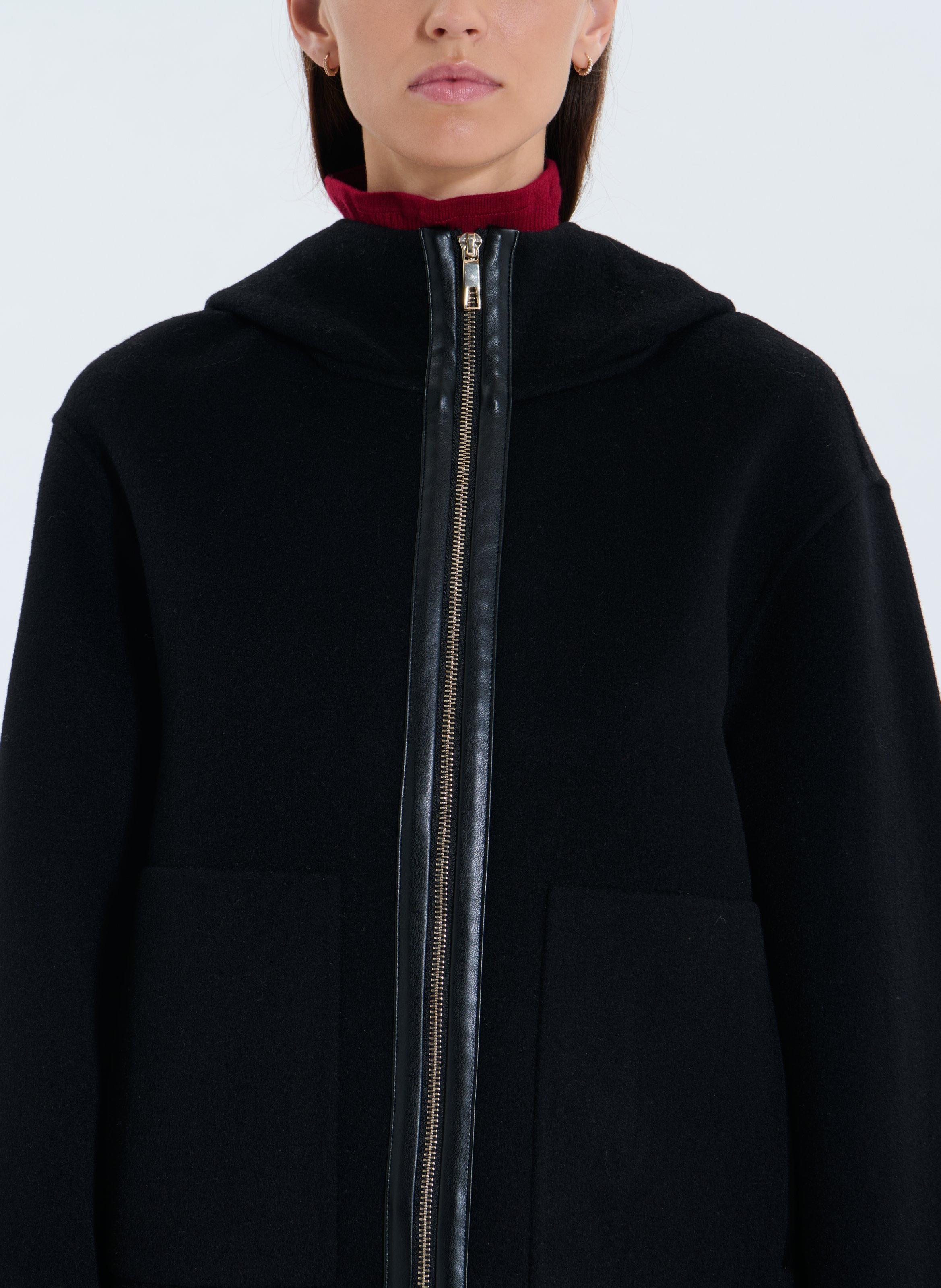 Manteau  marjy ZAPA Noir