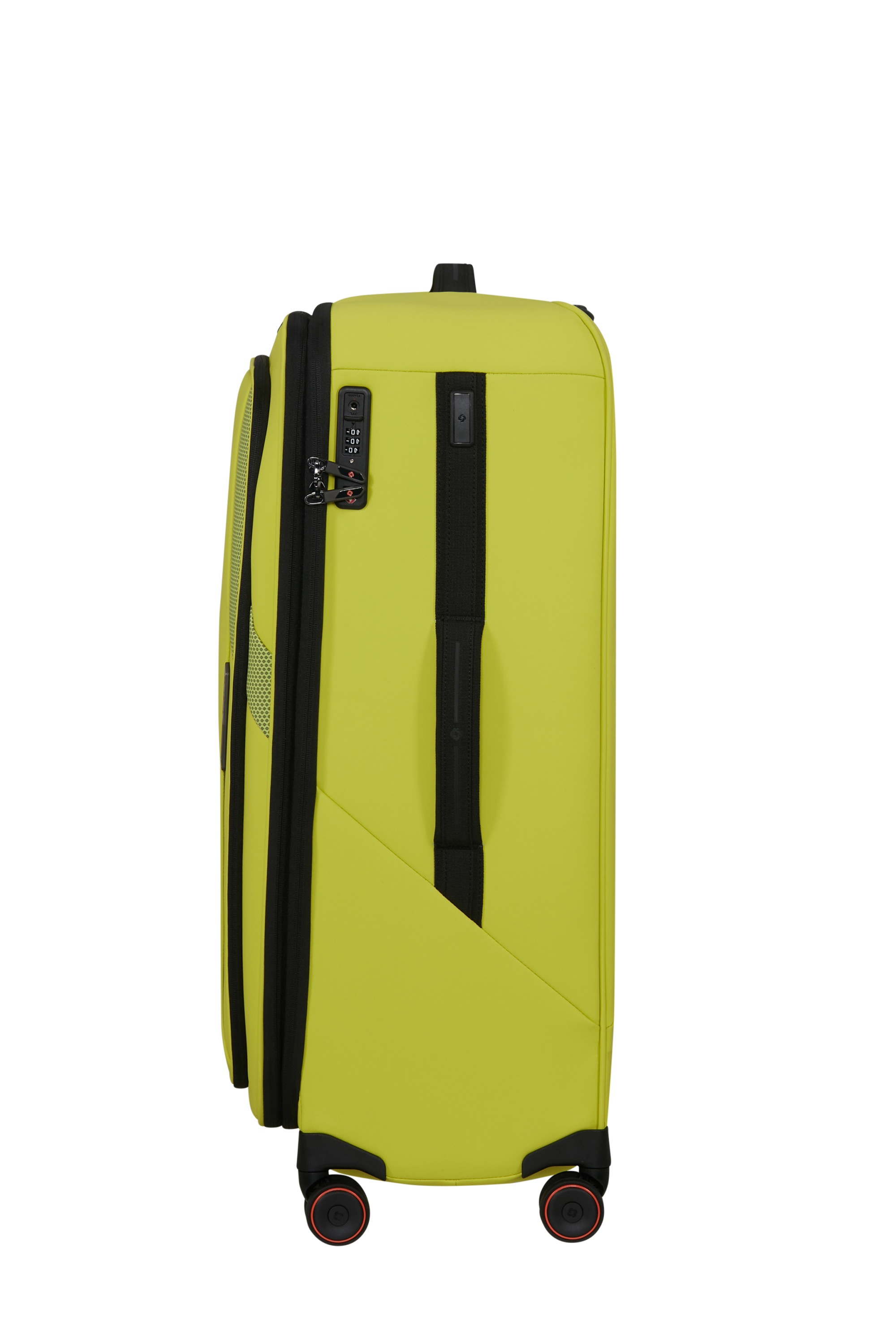 Glazed valise 4 roues taille l SAMSONITE Jaune