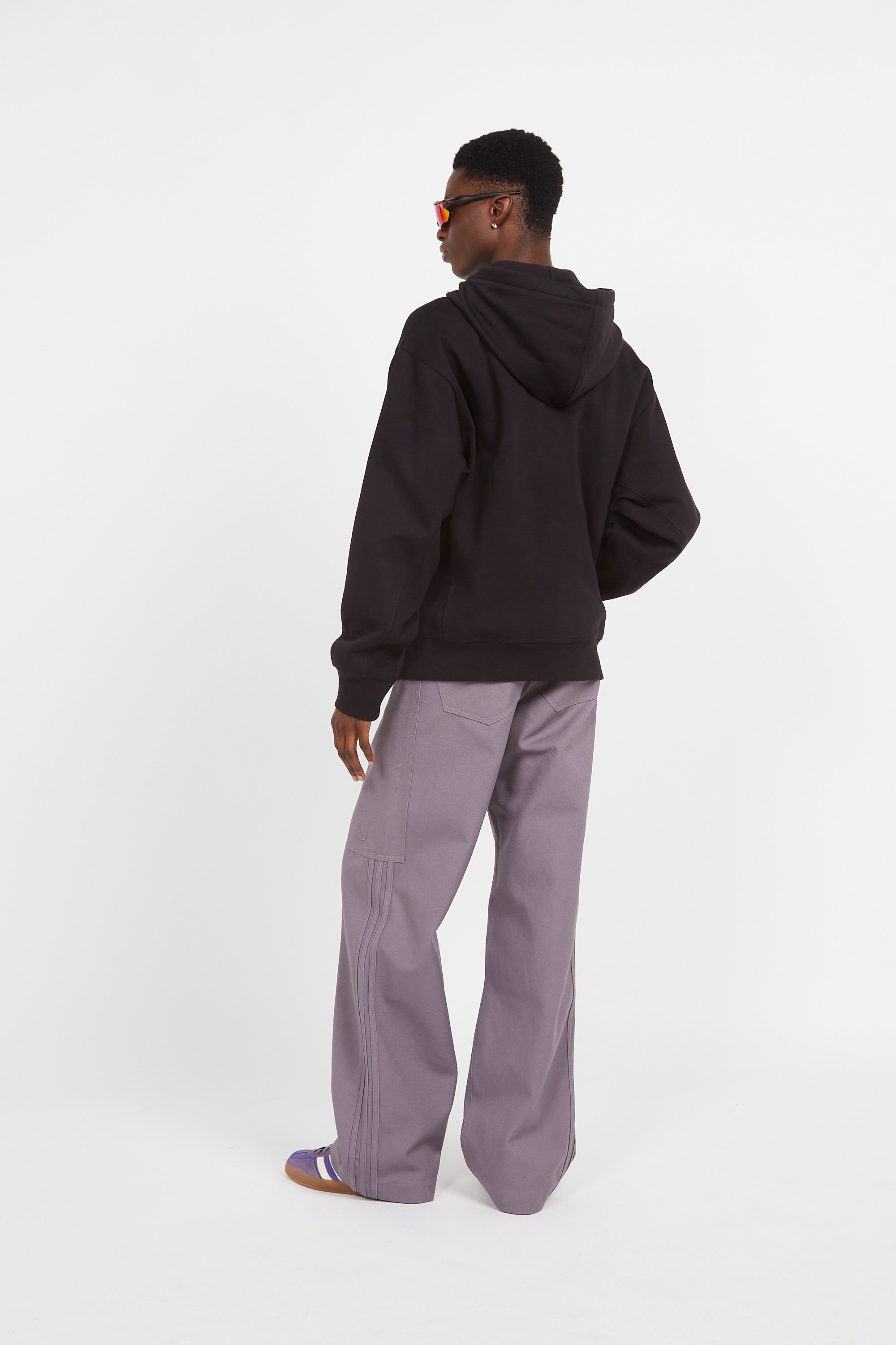Sweatshirt zippé hooded american script CARHARTT WIP Noir