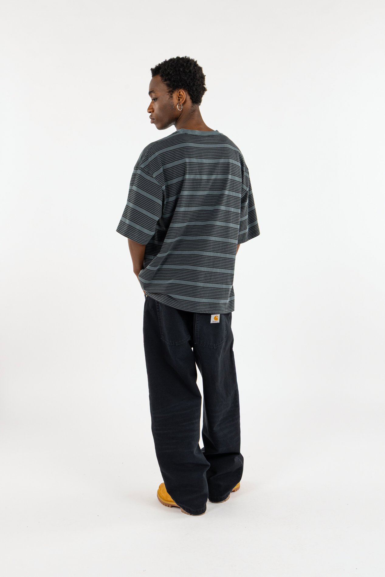 Jean large brandon pant CARHARTT WIP Gris