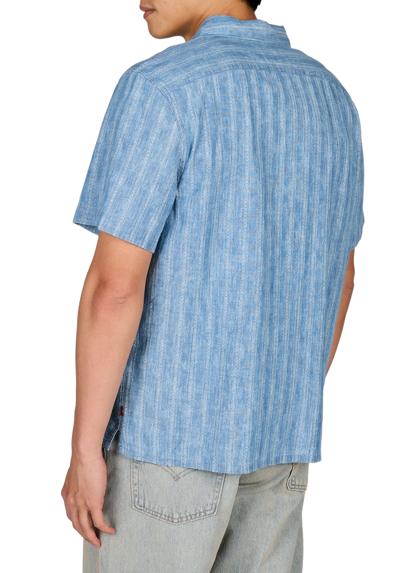 Chemise à motif texturé en coton LEVI'S Bleu