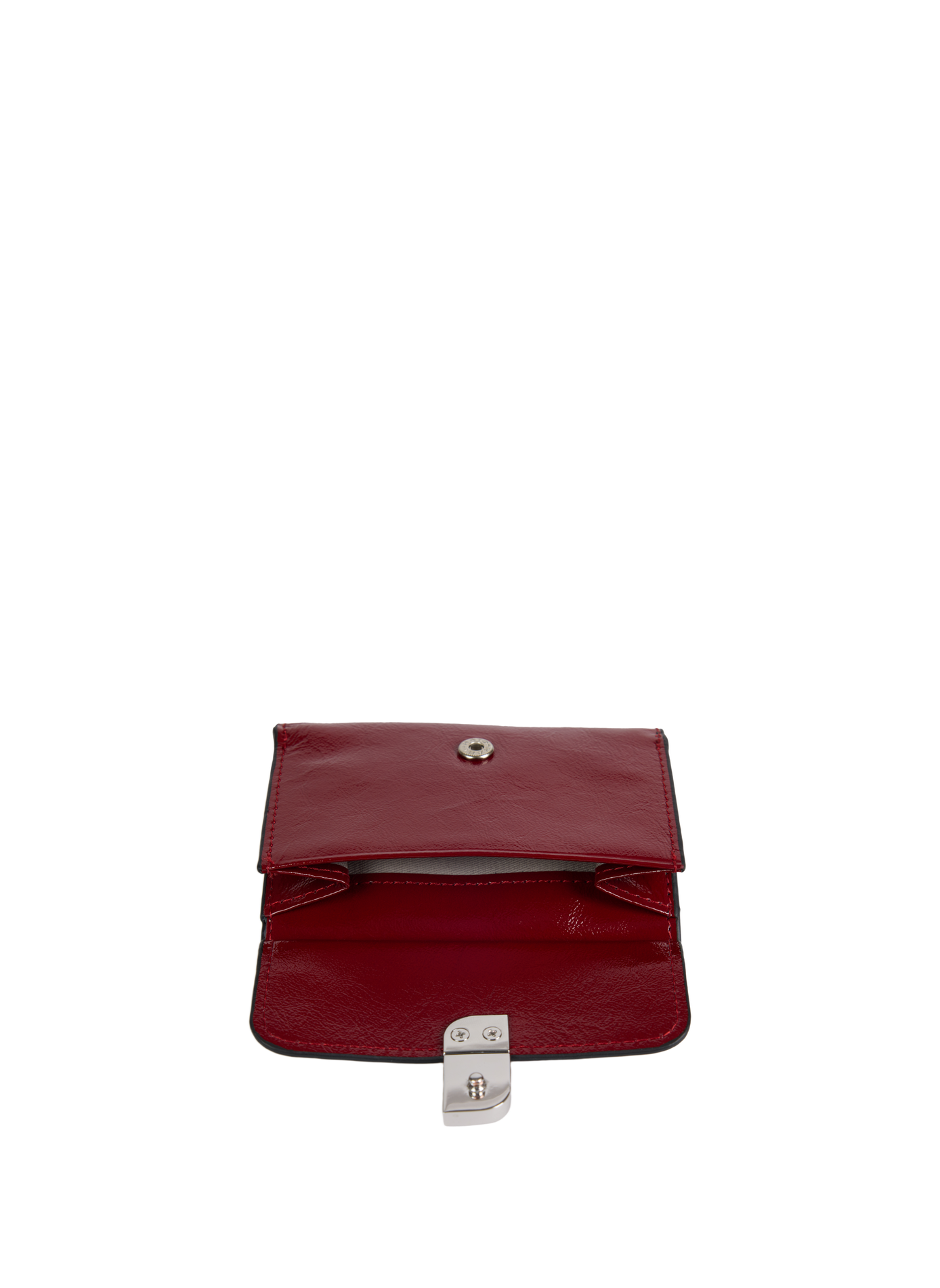 Portefeuille en cuir  NAT & NIN Rouge