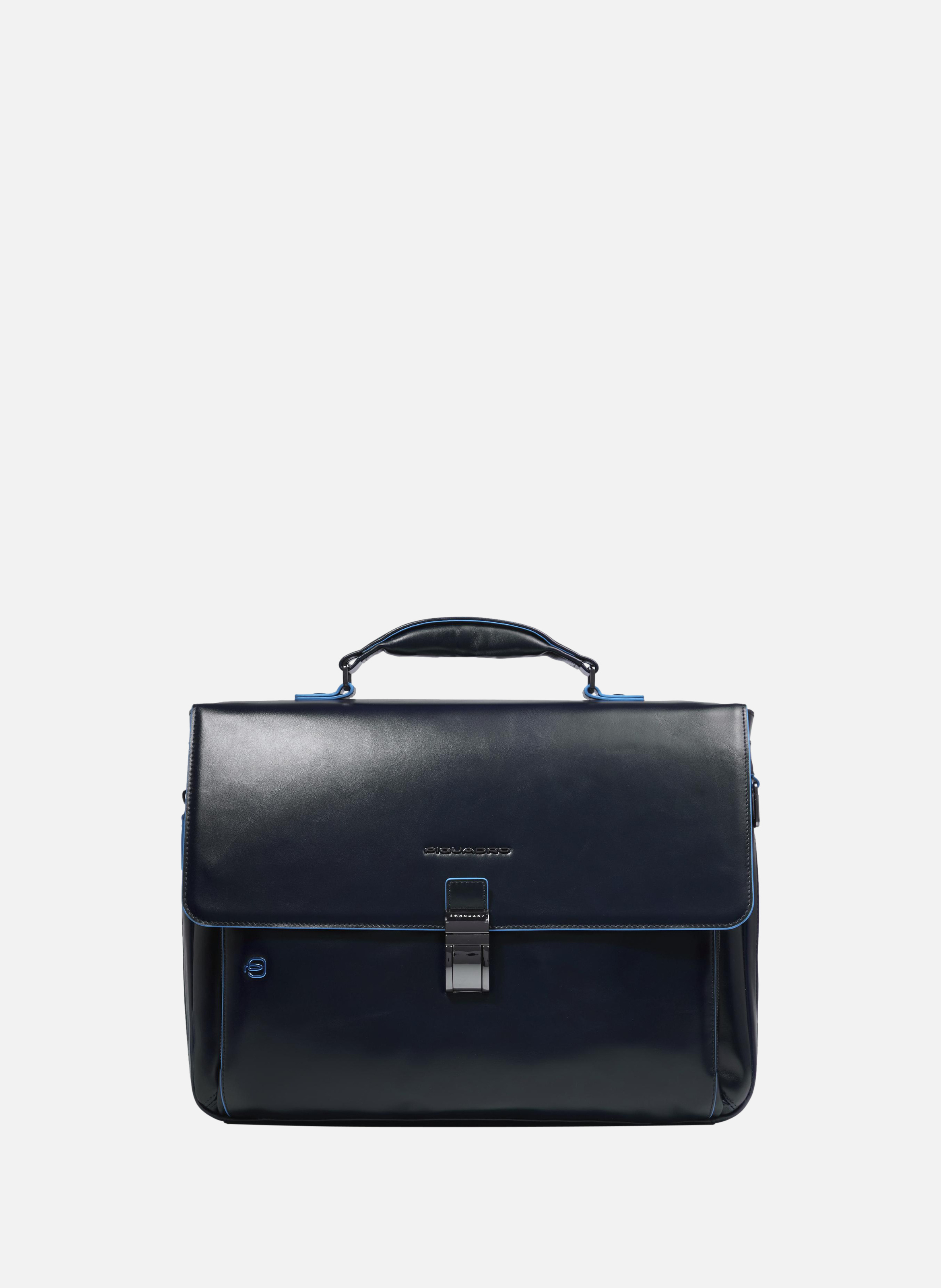 Serviette extensible pour ordinateur 15,6" PIQUADRO Bleu