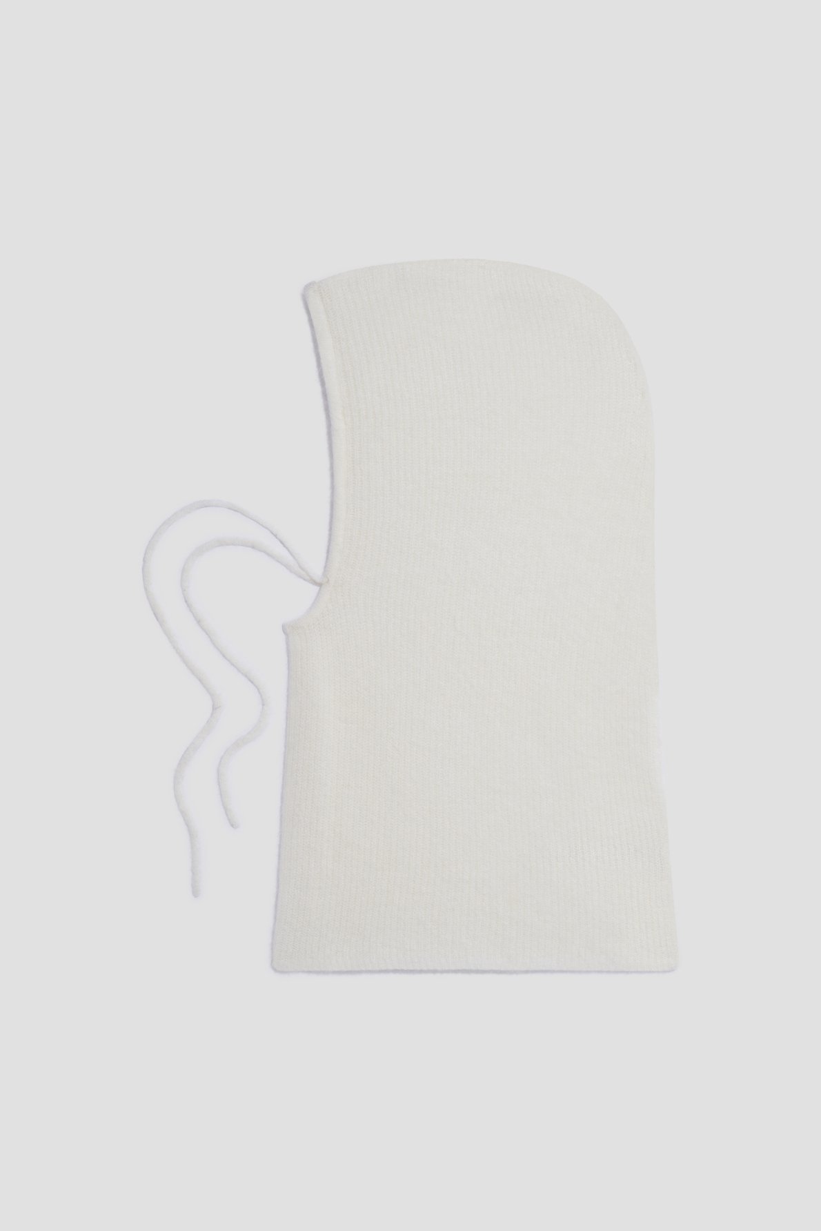 Cagoule en laine à côtes - dewi PABLO Beige