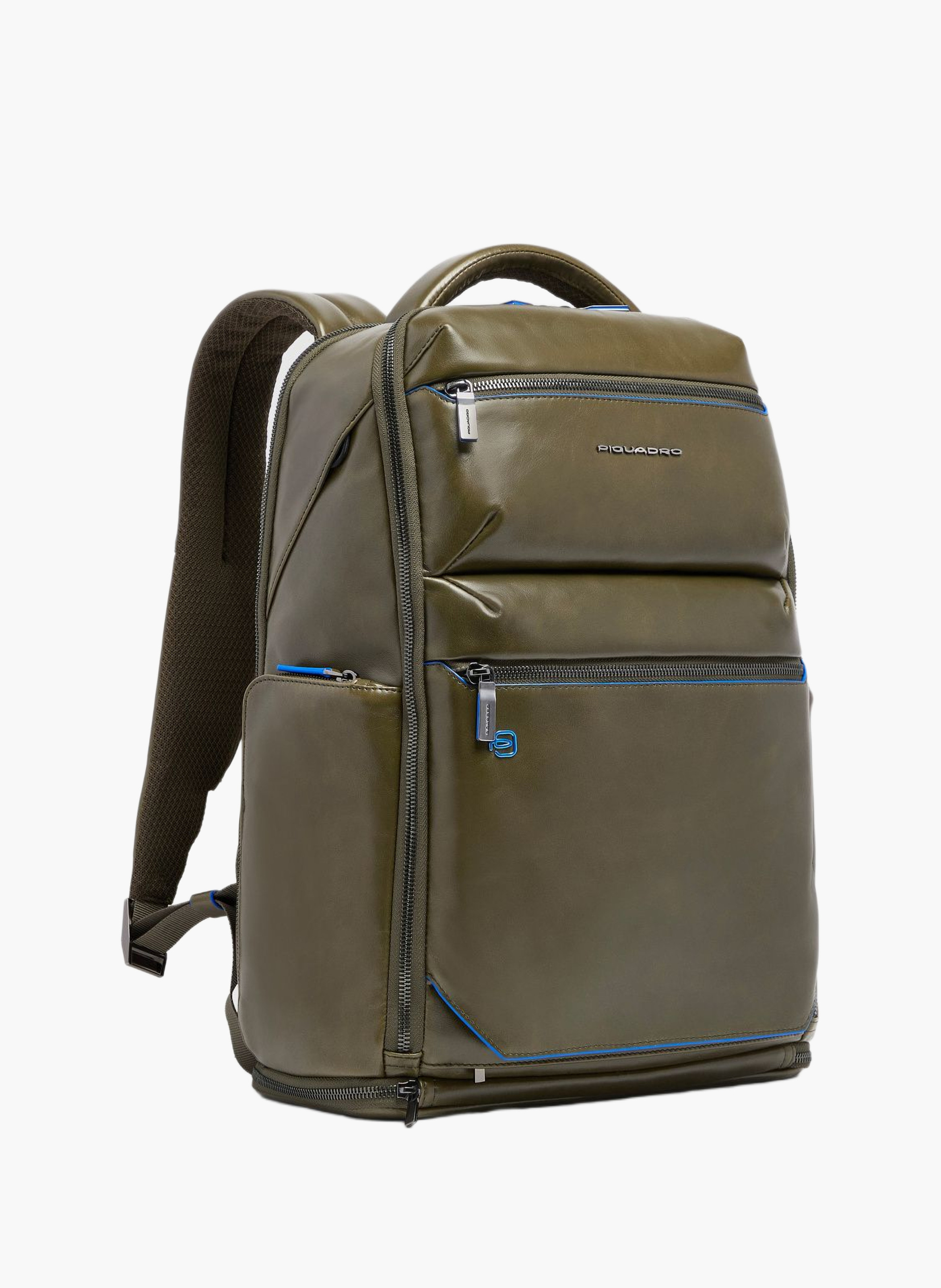 Rugzak voor 15,6" laptop, aanpasbaar PIQUADRO Groen