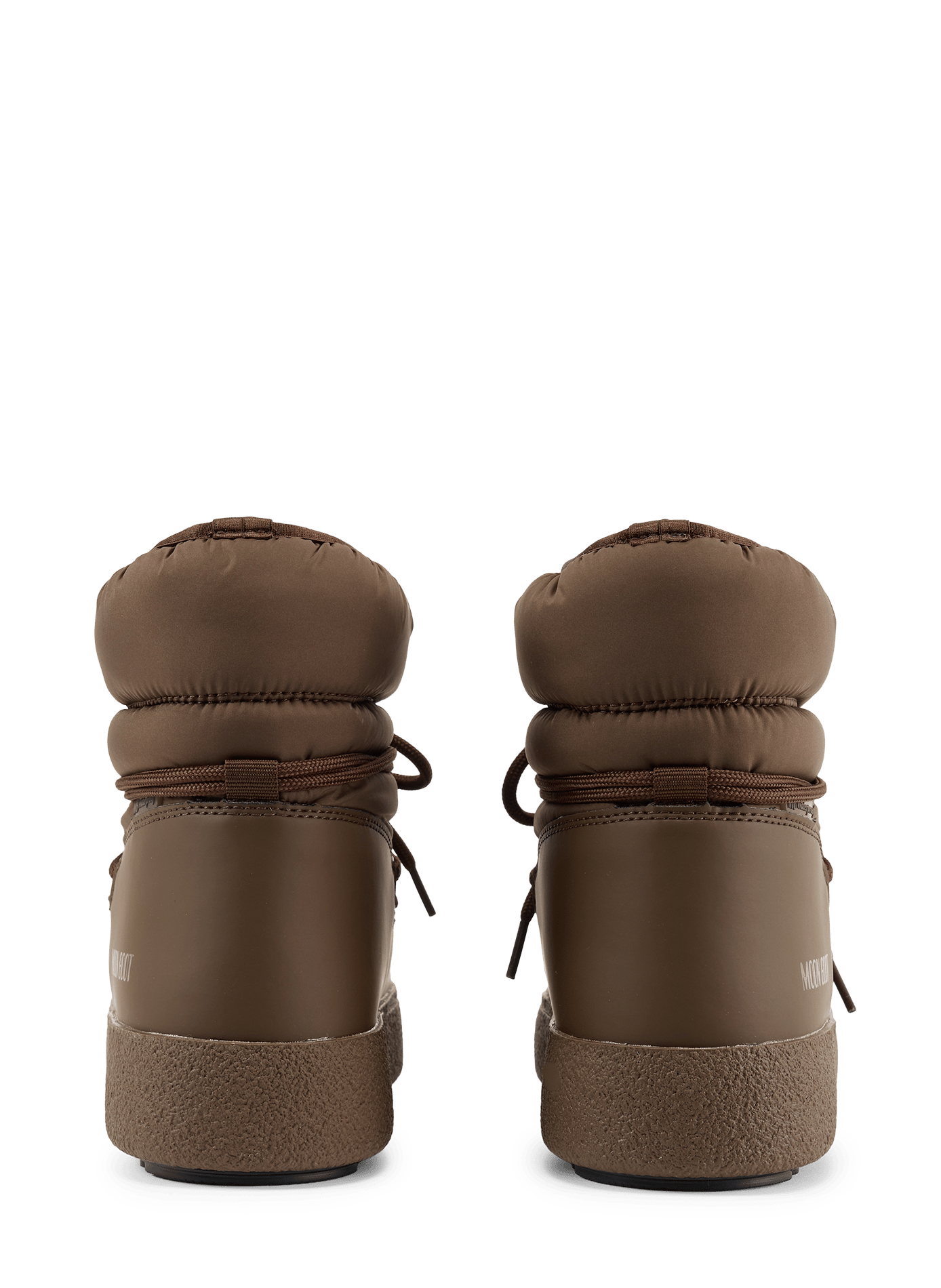 Halfhoge laarzen van nylon MOON BOOT Bruin