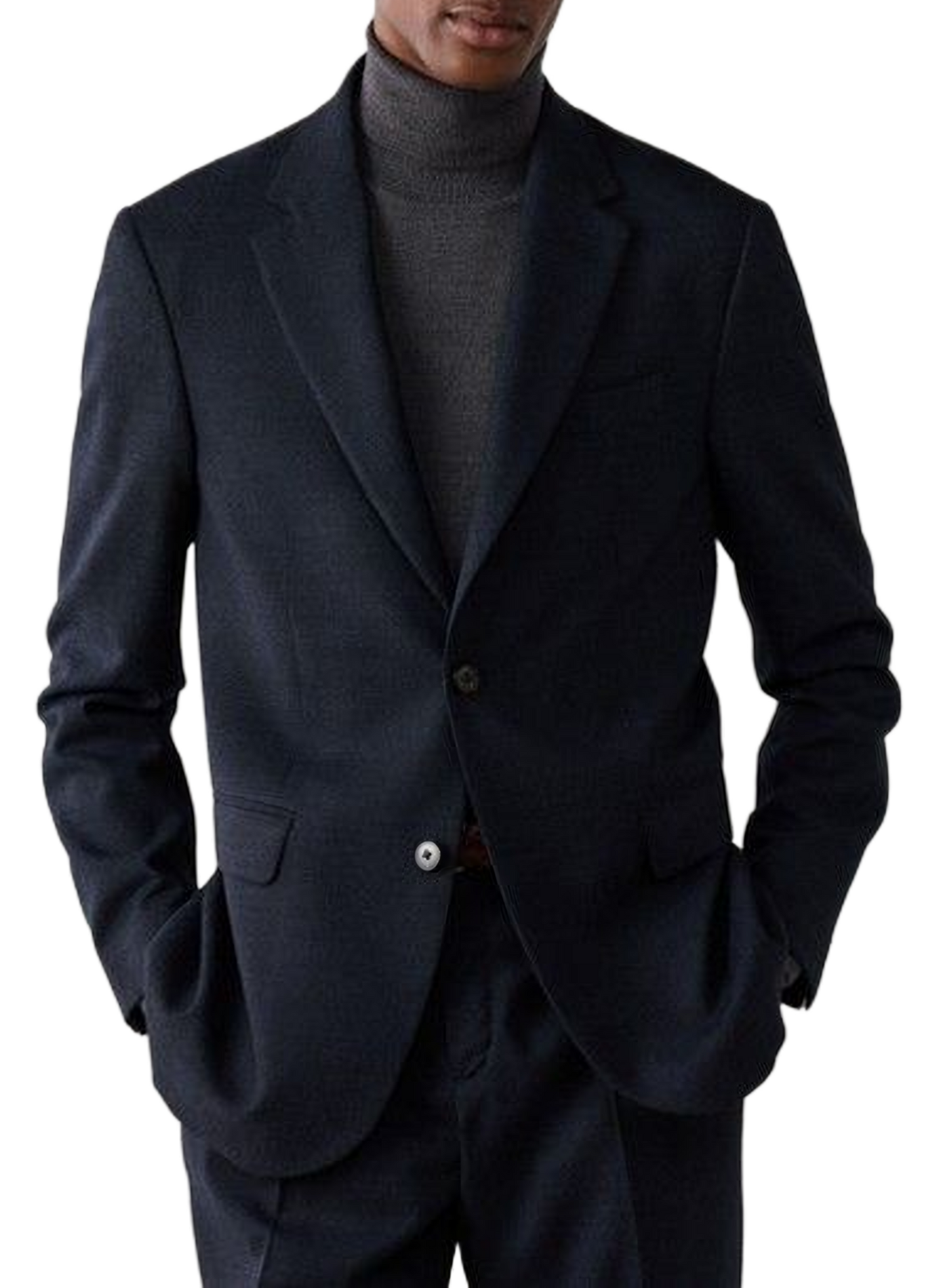Blazer in blended wool. FACONNABLE Blue