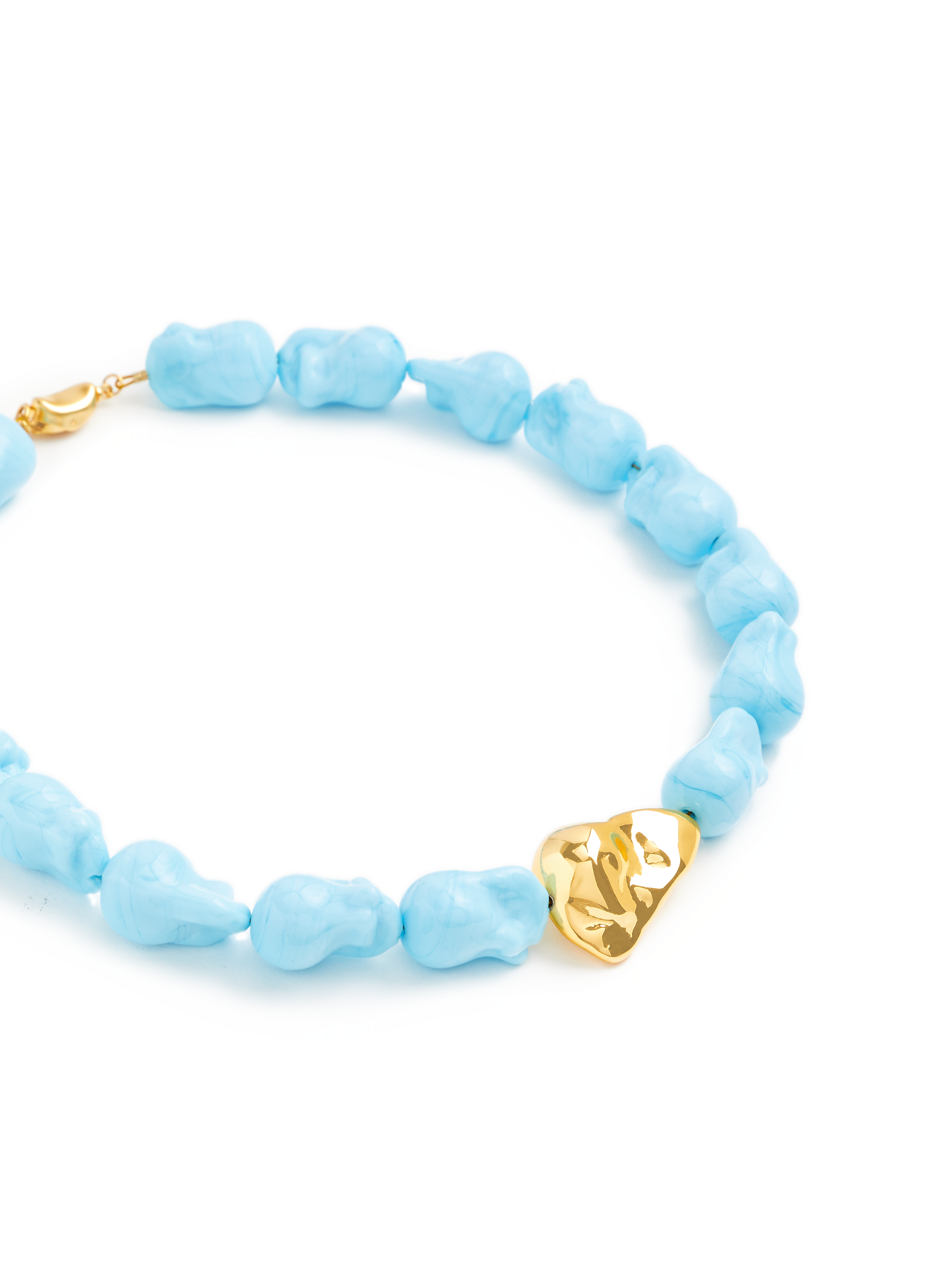 Collier en perles de verre