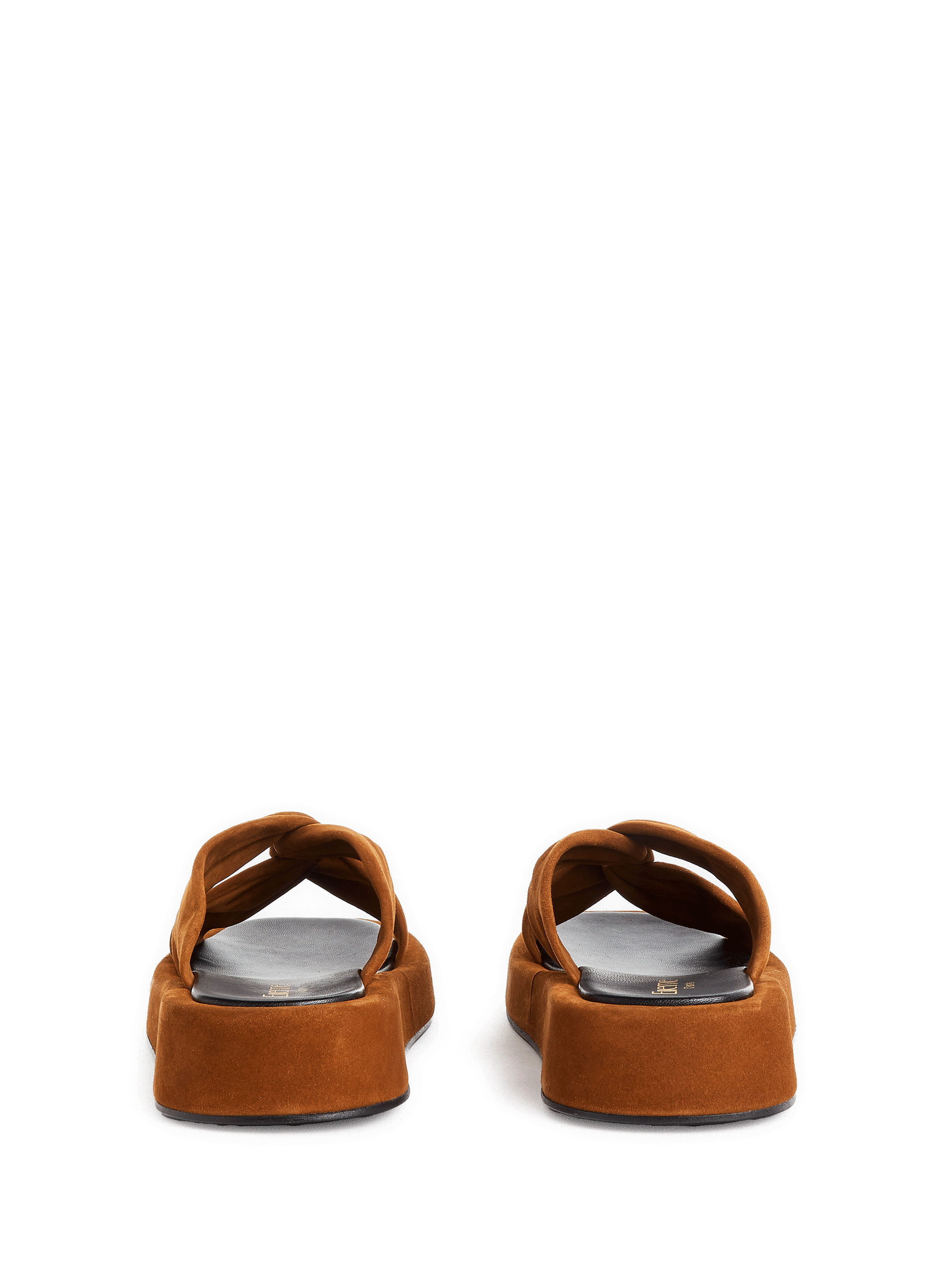 Sandales en cuir  Marron