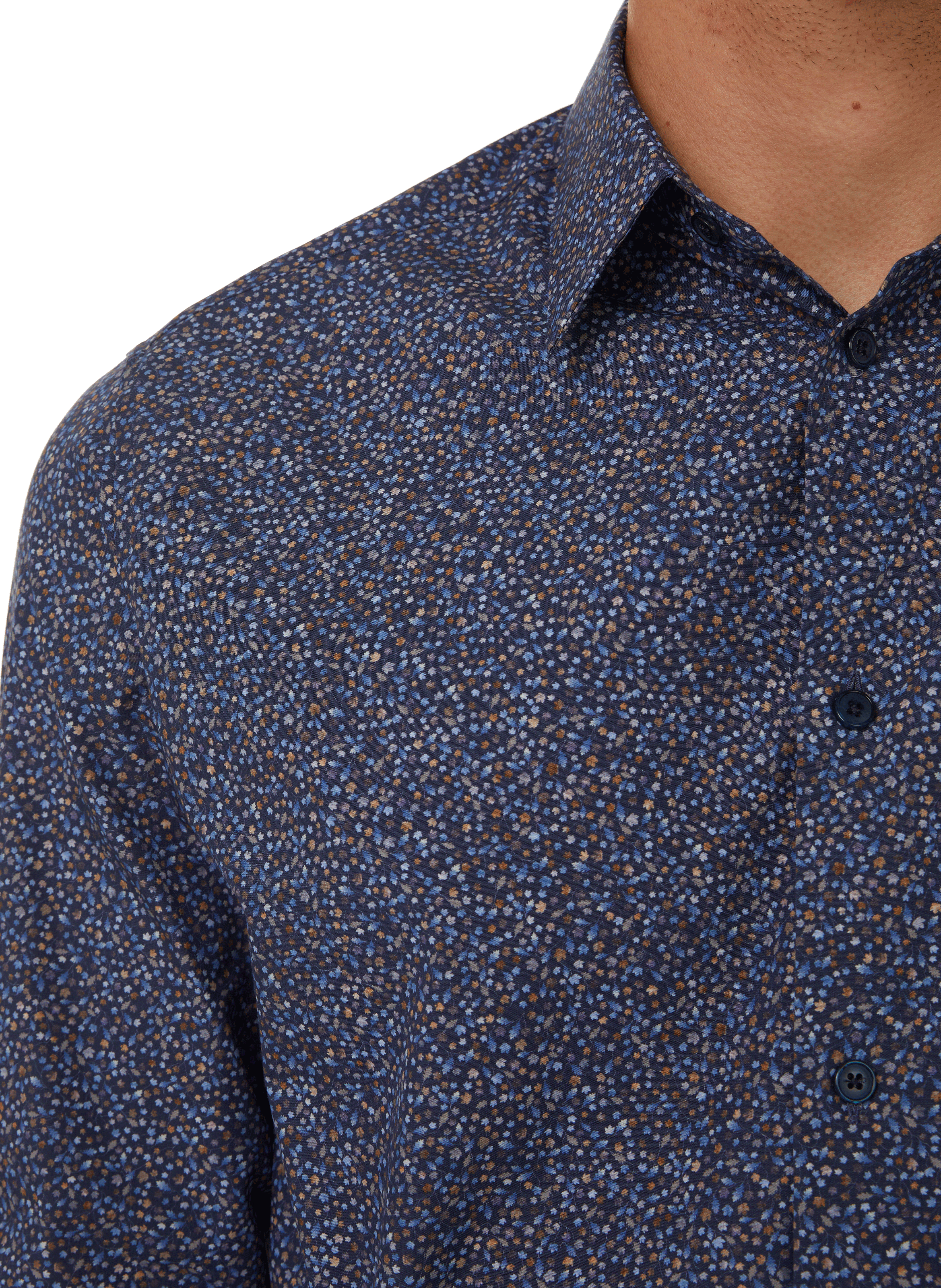 Chemise imprimé en coton AU PRINTEMPS PARIS Multicolore