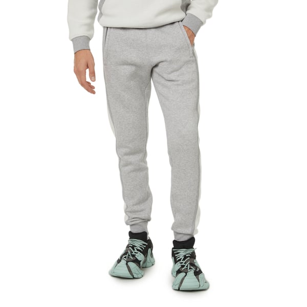 Jogging bi matière en coton