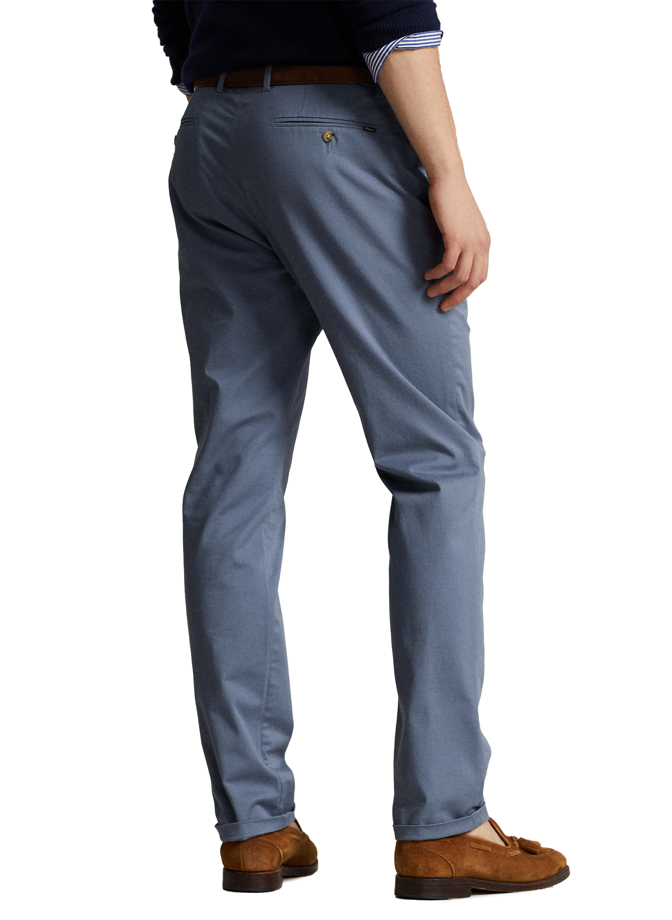 Straight cotton trousers  POLO RALPH LAUREN Blue