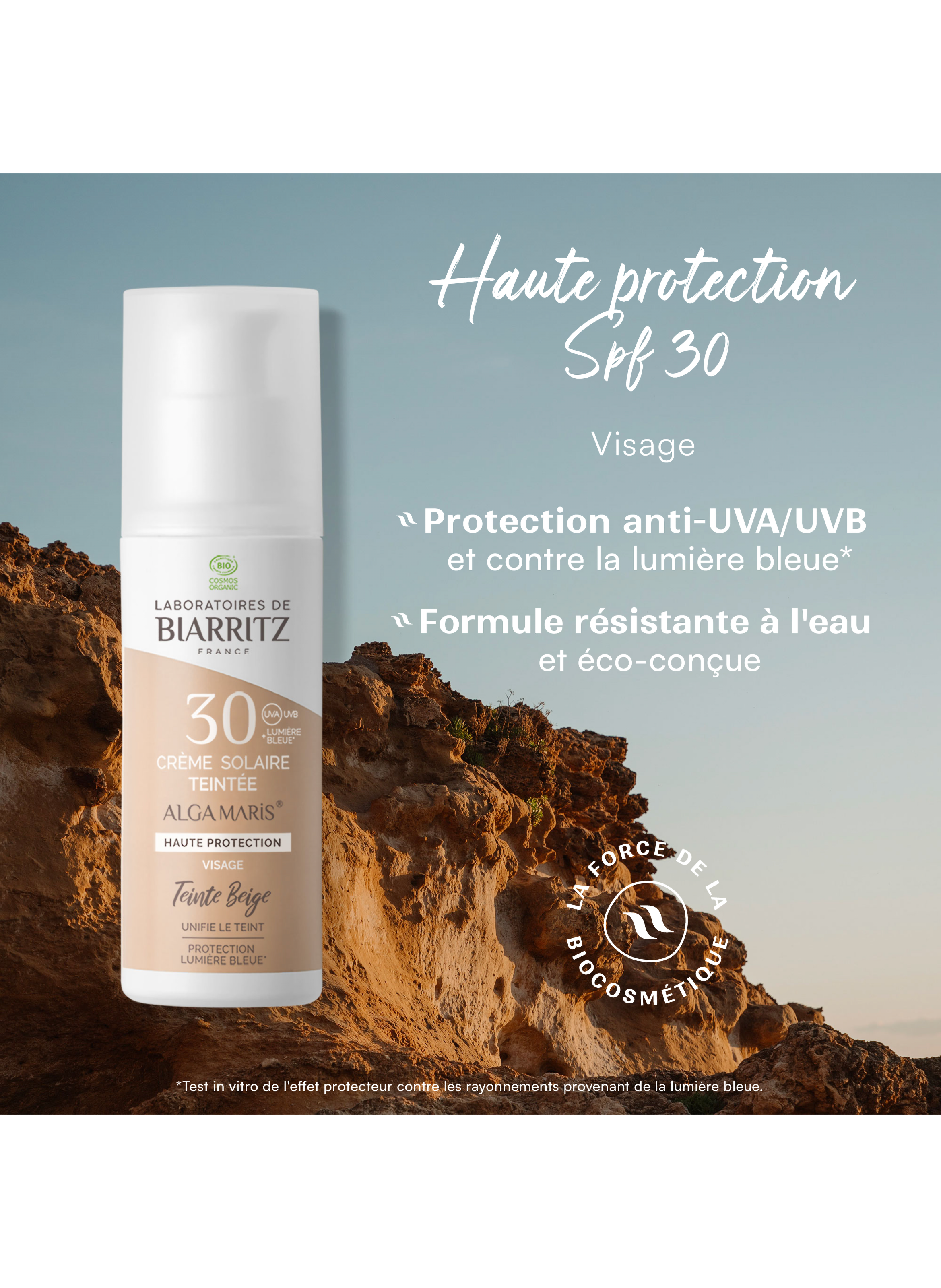 Alga Maris - SPF 30 Tinted Face Sun Cream - Beige LABORATOIRES DE BIARRITZ No color