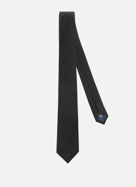 ATELIER F&B Cravate unie Noir