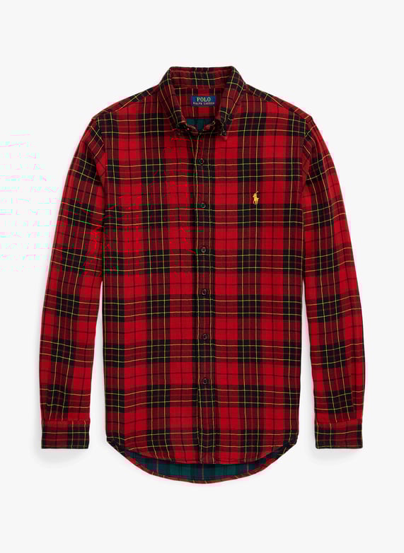 Check cotton Shirt | Red by POLO RALPH LAUREN Check cotton Shirt Red