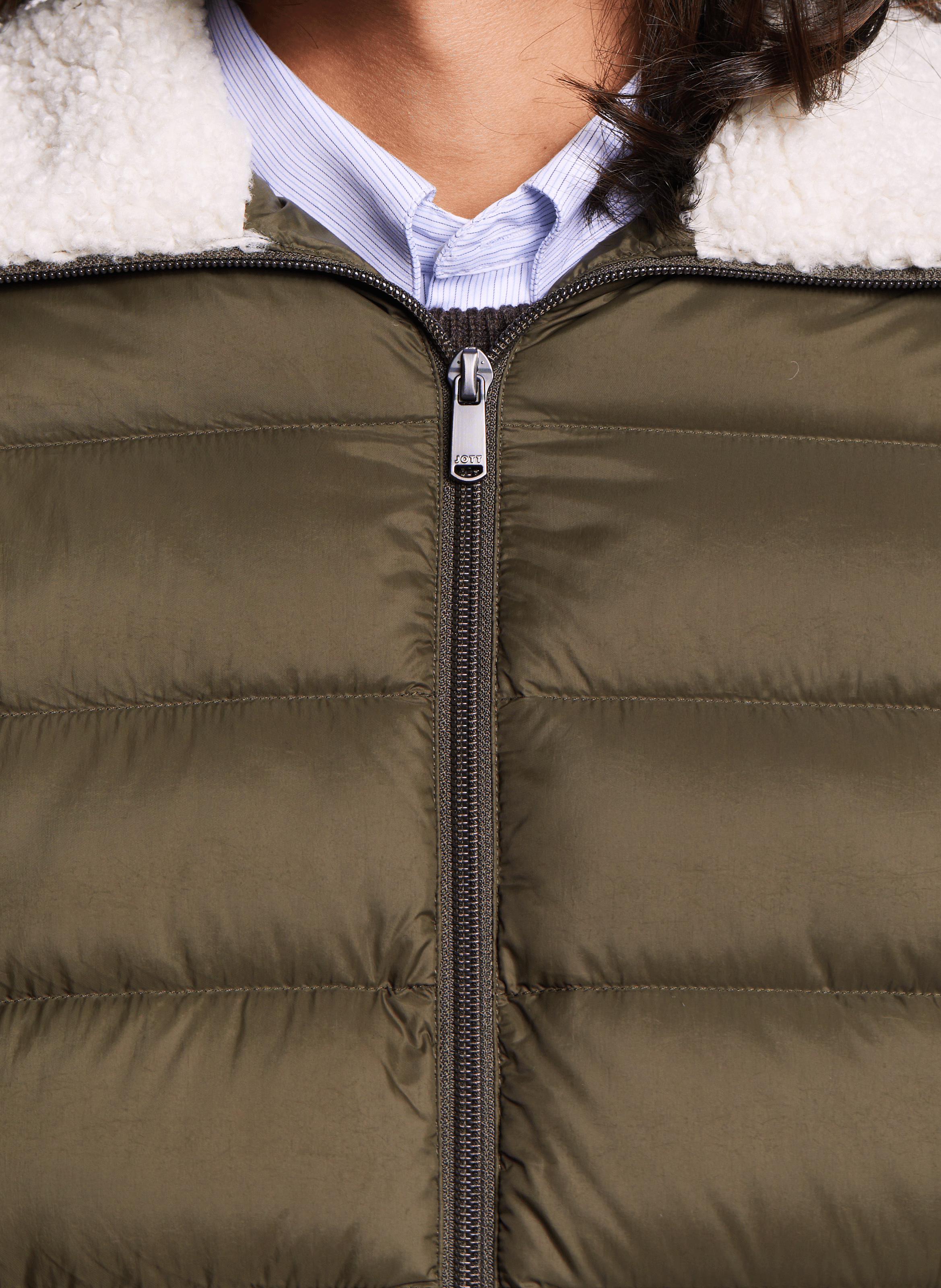 Doudoune à logo  JOTT Kaki