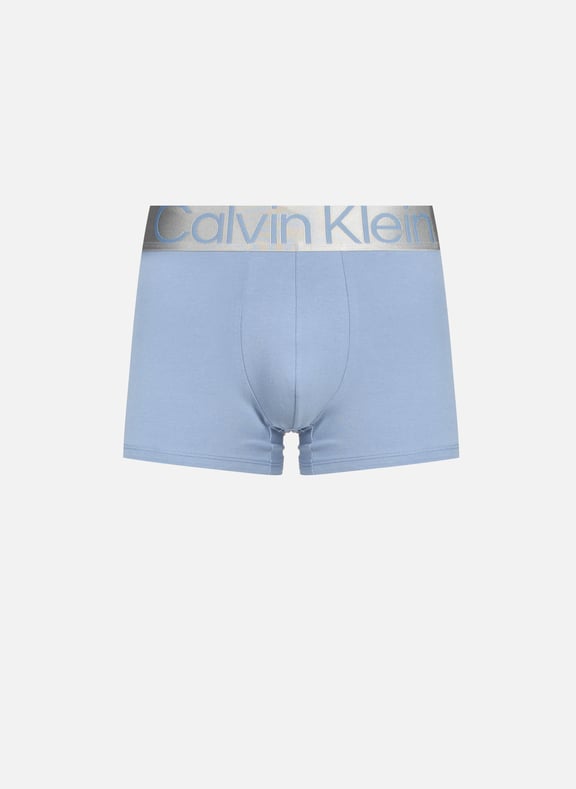 Set of three cotton boxers Multicolour by CALVIN KLEIN CALVIN KLEIN Set of three cotton boxers Multicolour