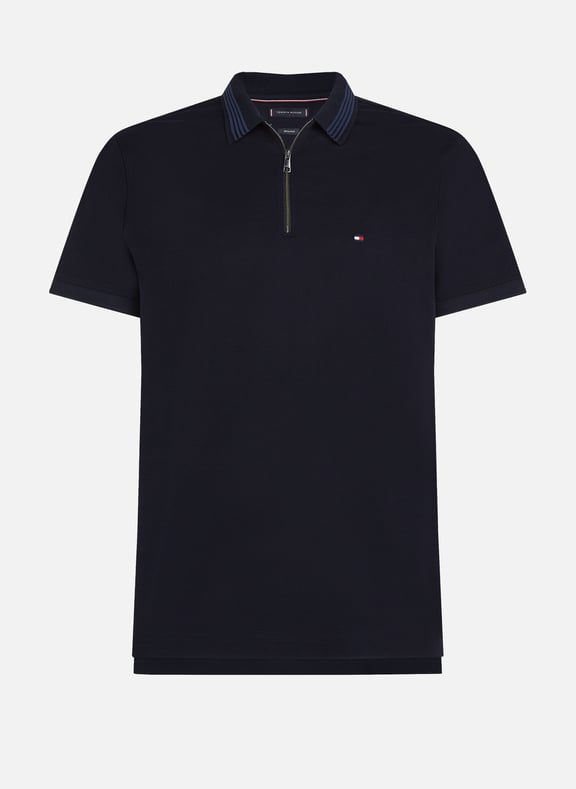 Cotton polo shirt Blue by TOMMY HILFIGER TOMMY HILFIGER Cotton polo shirt Blue