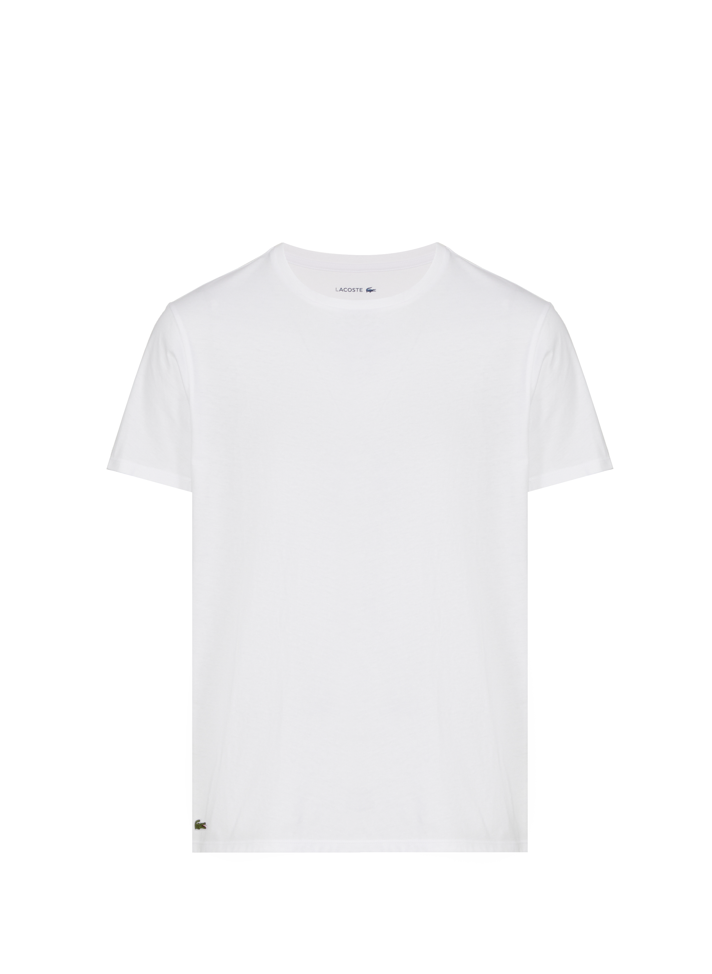 Set of 3 cotton t-shirts LACOSTE White