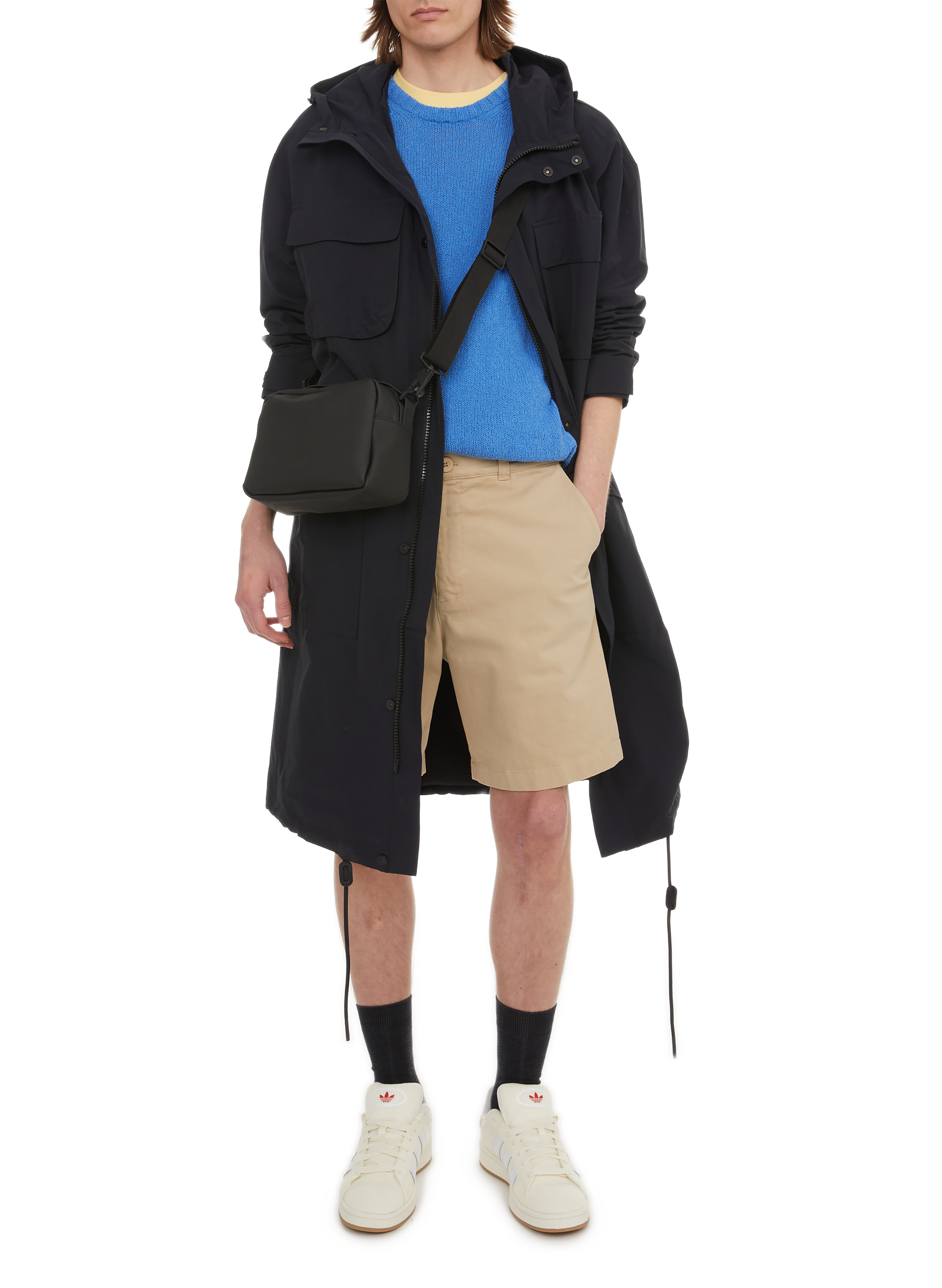 Sac à bandoulière Box Bag RAINS Noir