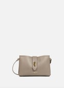 Crossbody bag - Top Double  Galet - in - or