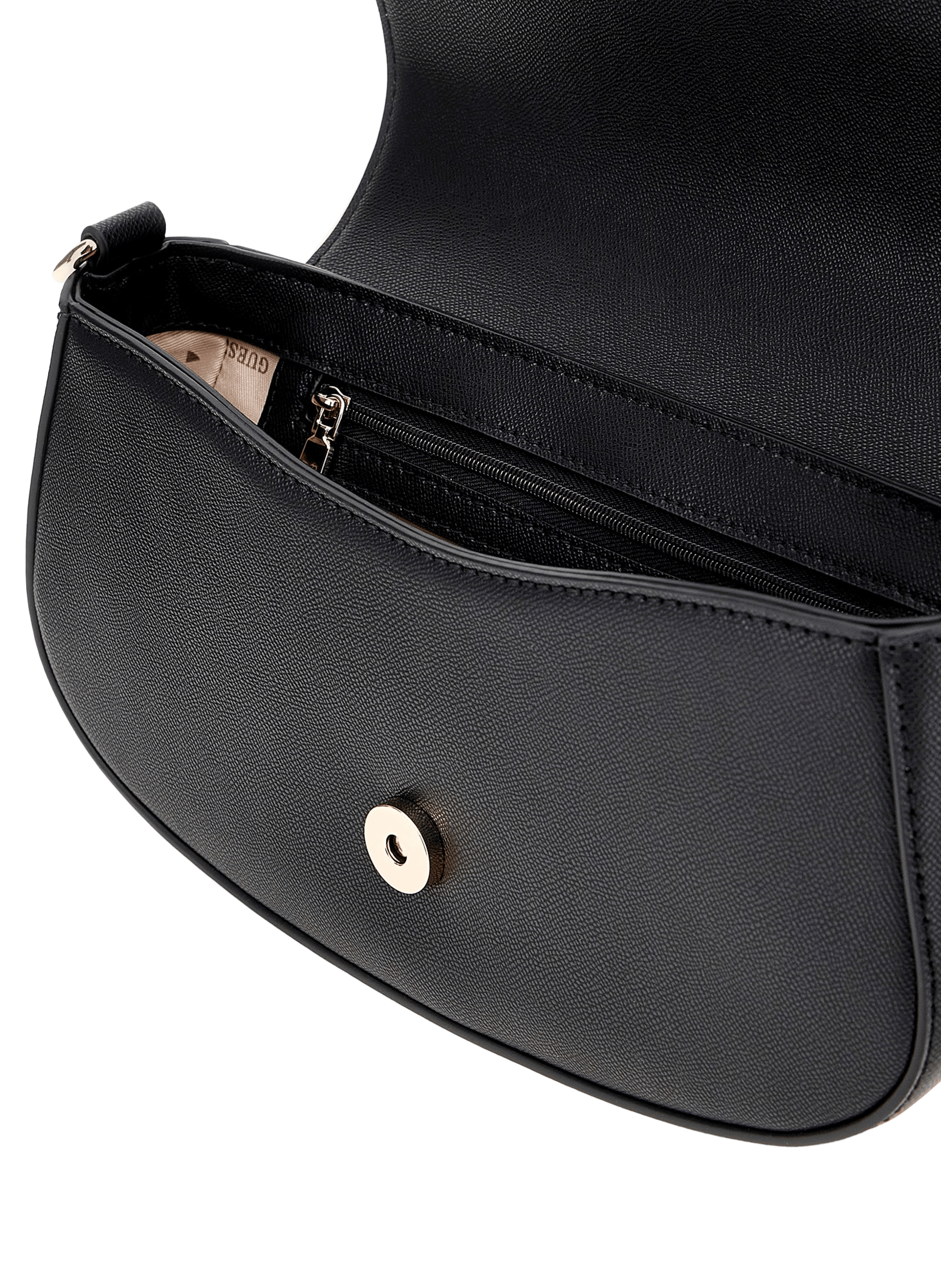 Sac épaule à bandoulière amovible GUESS Noir