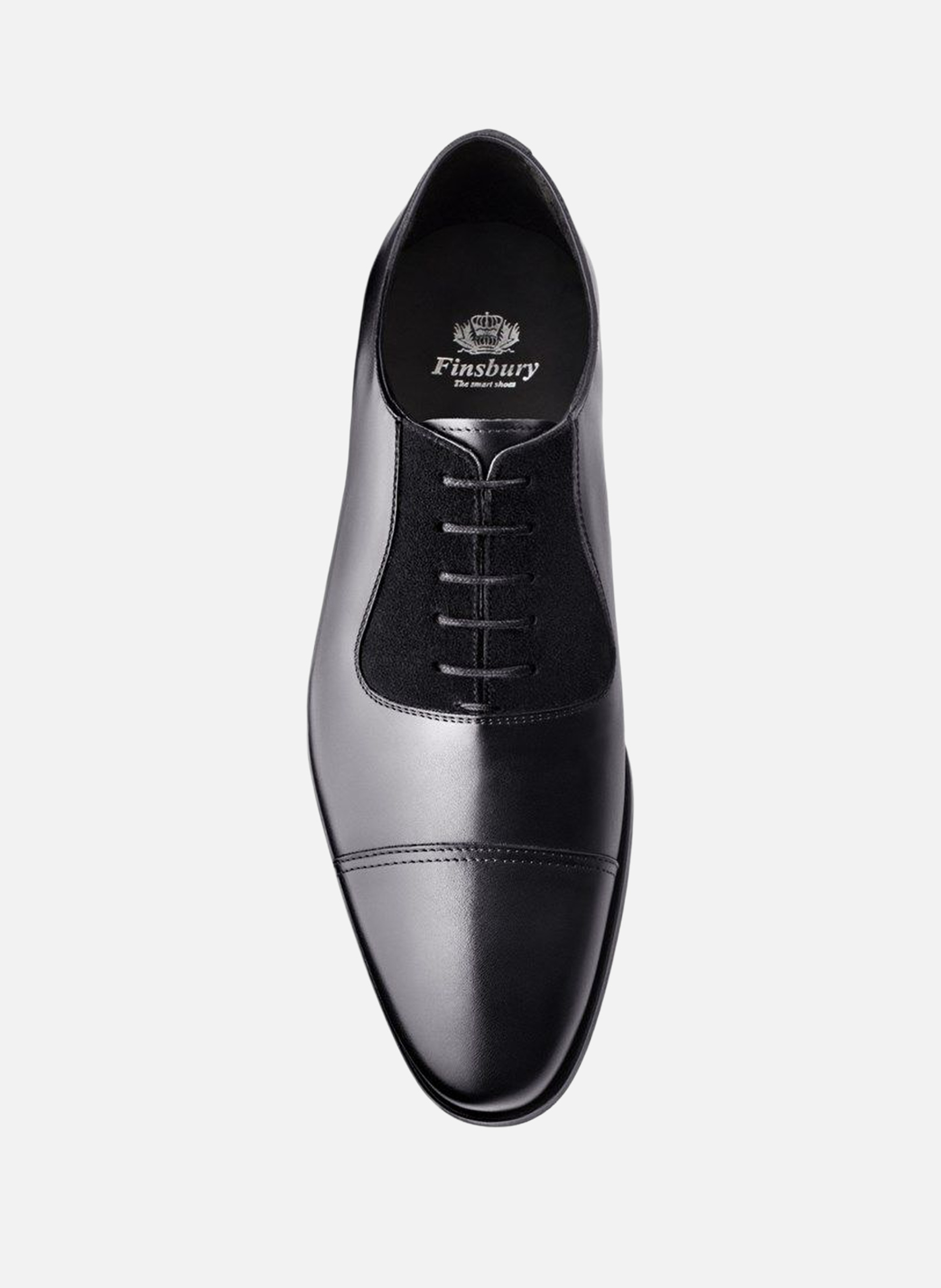 Richelieu cuir heathrow FINSBURY Noir