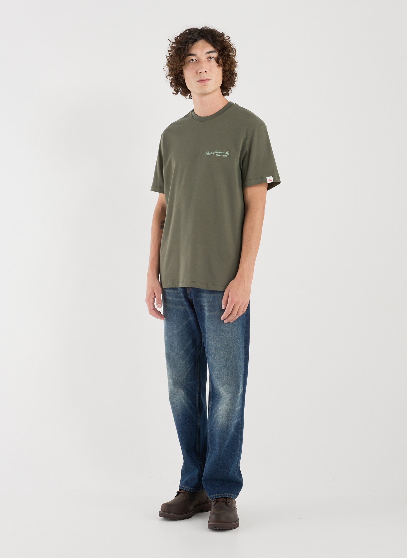 T-shirt en coton Vert