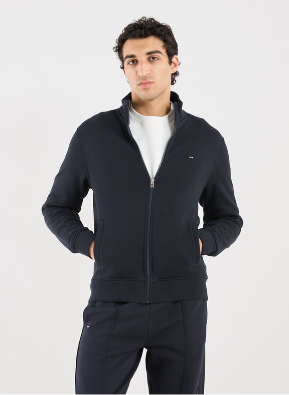 Sweat col montant en coton Bleu by EDEN PARK EDEN PARK Sweat col montant en coton Bleu