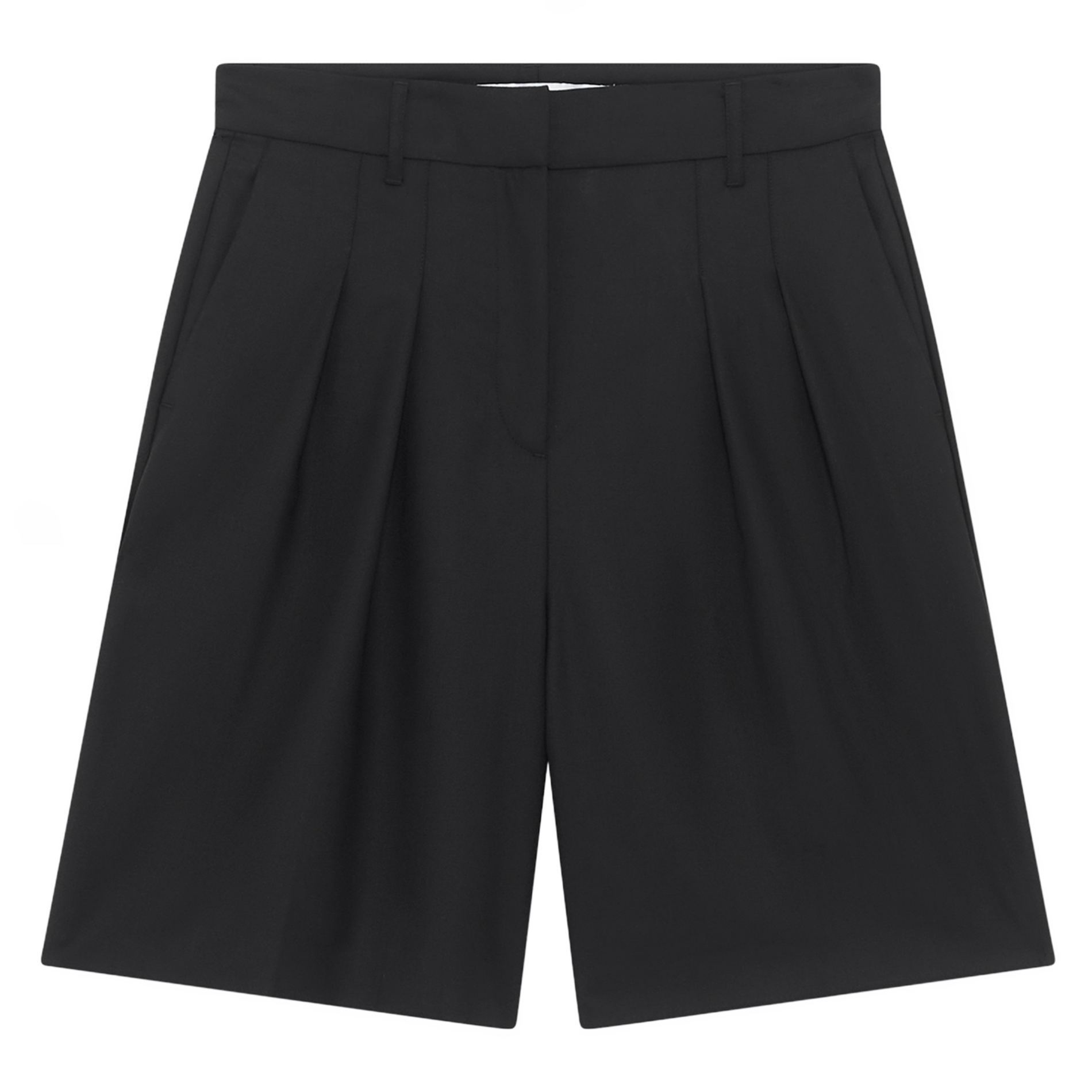 Short long large uni en laine cursa IRO Noir