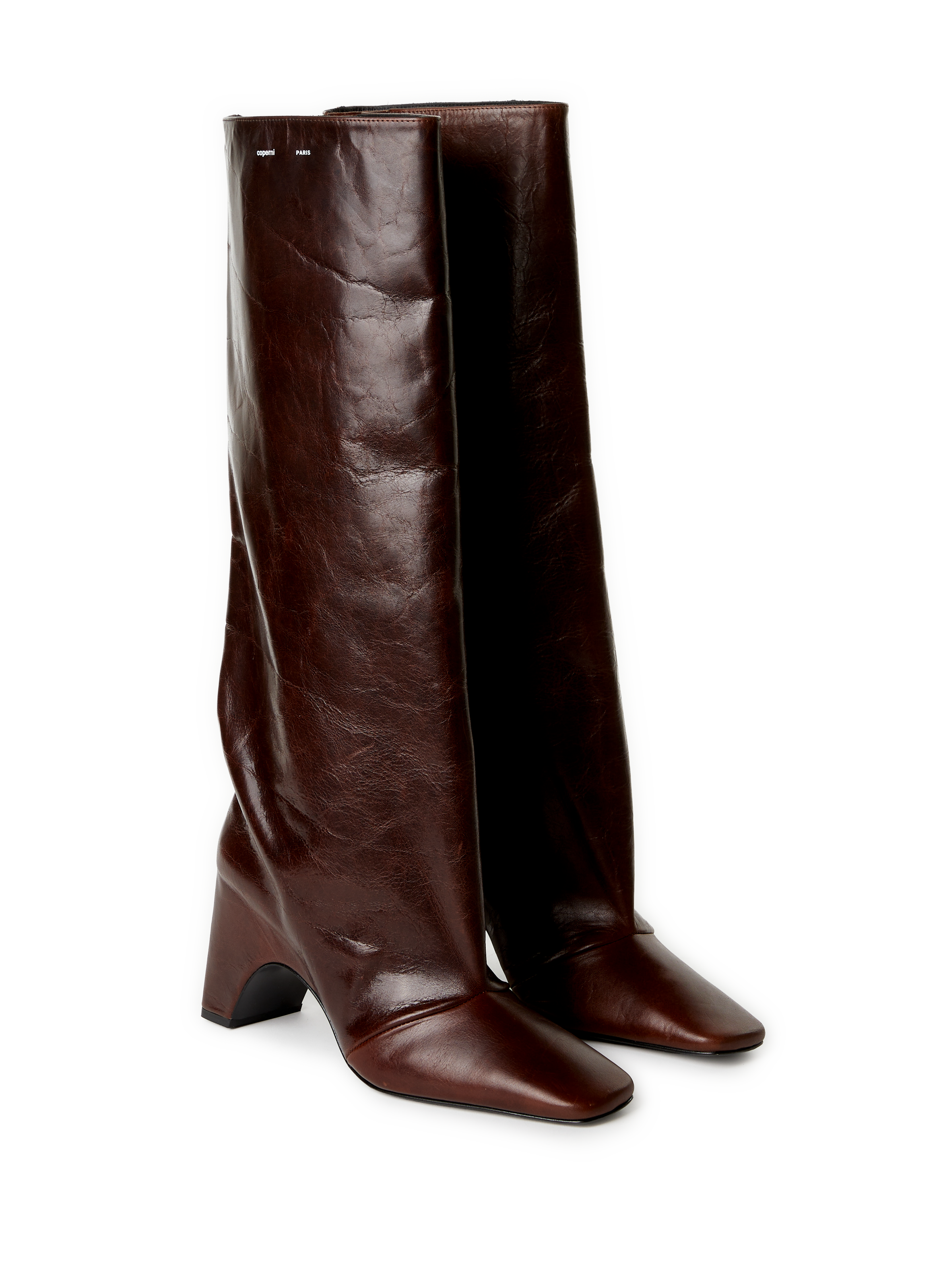 Tall leather boots  COPERNI Brown