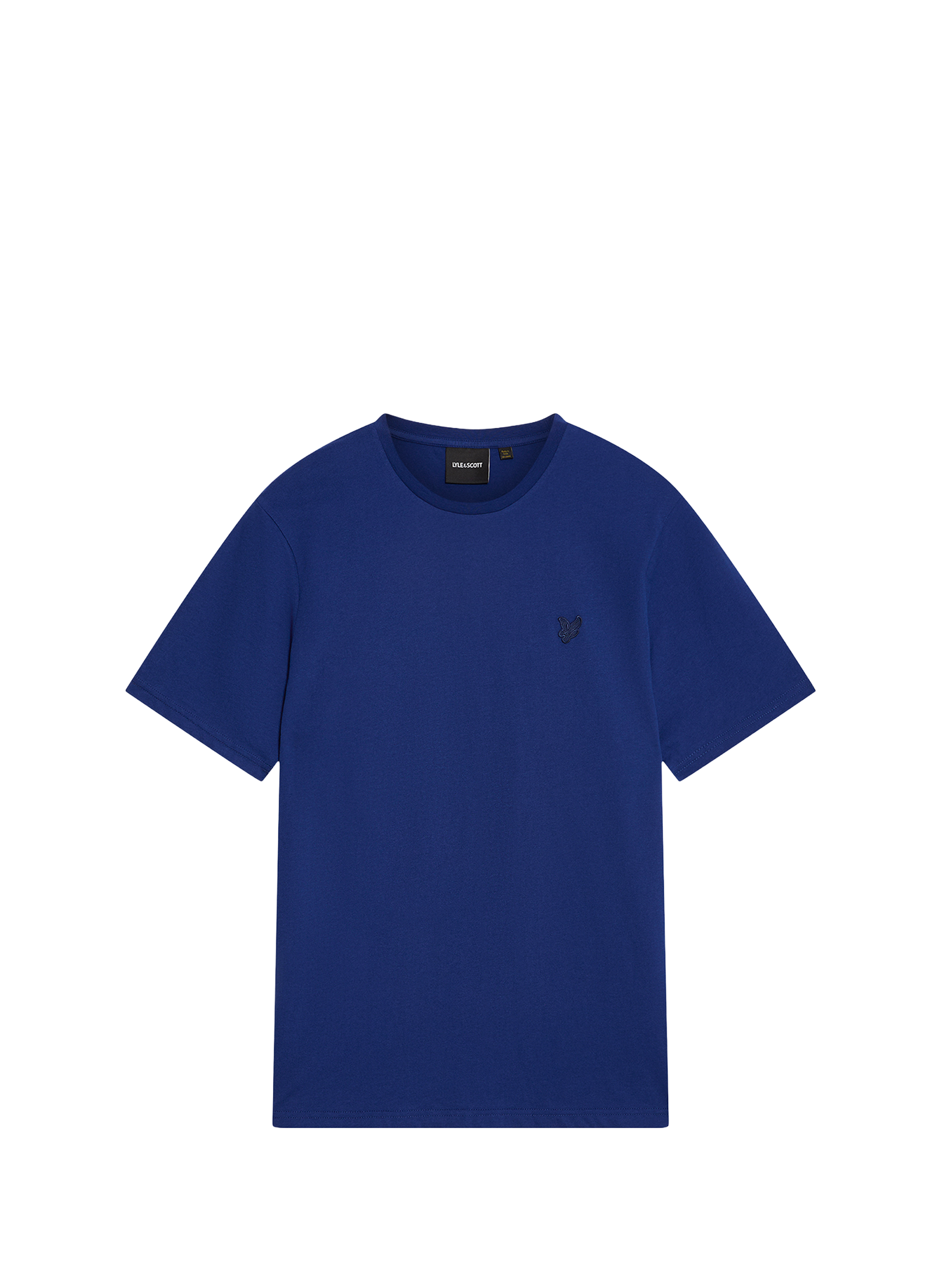 T-shirt à col rond en coton LYLE & SCOTT Bleu