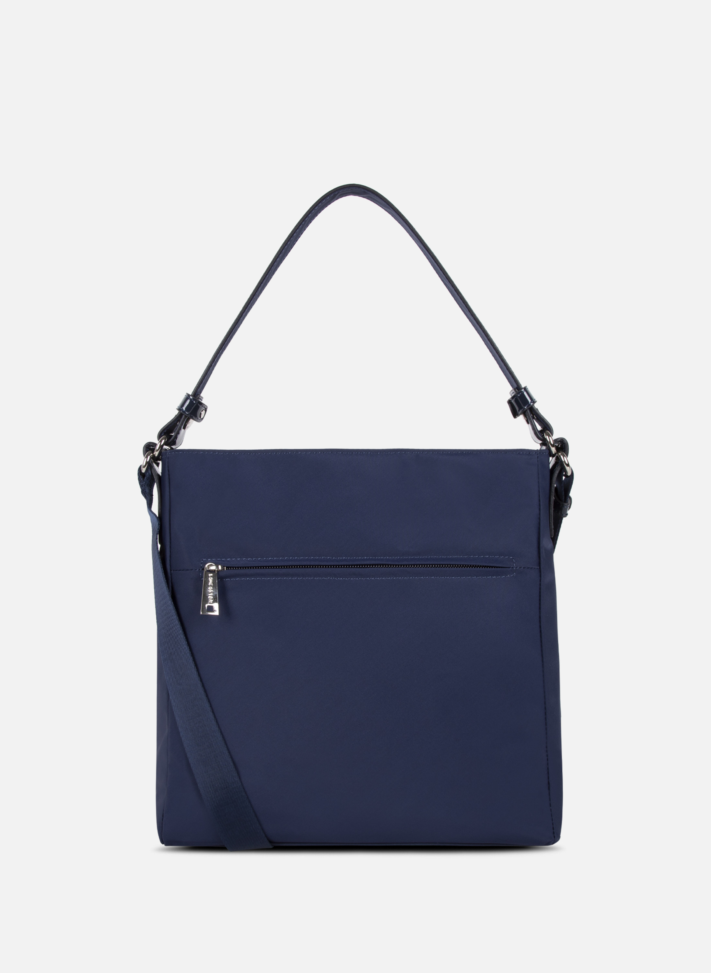 Sac besace - basic verni Bleu