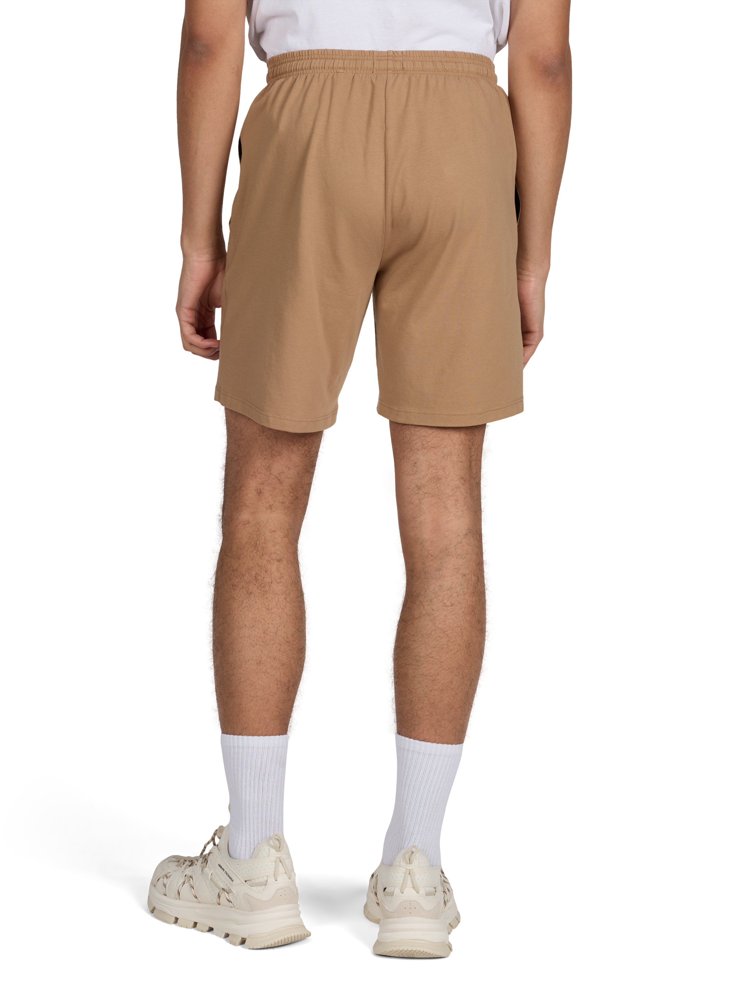 Short droit en coton mélangé BOSS Beige