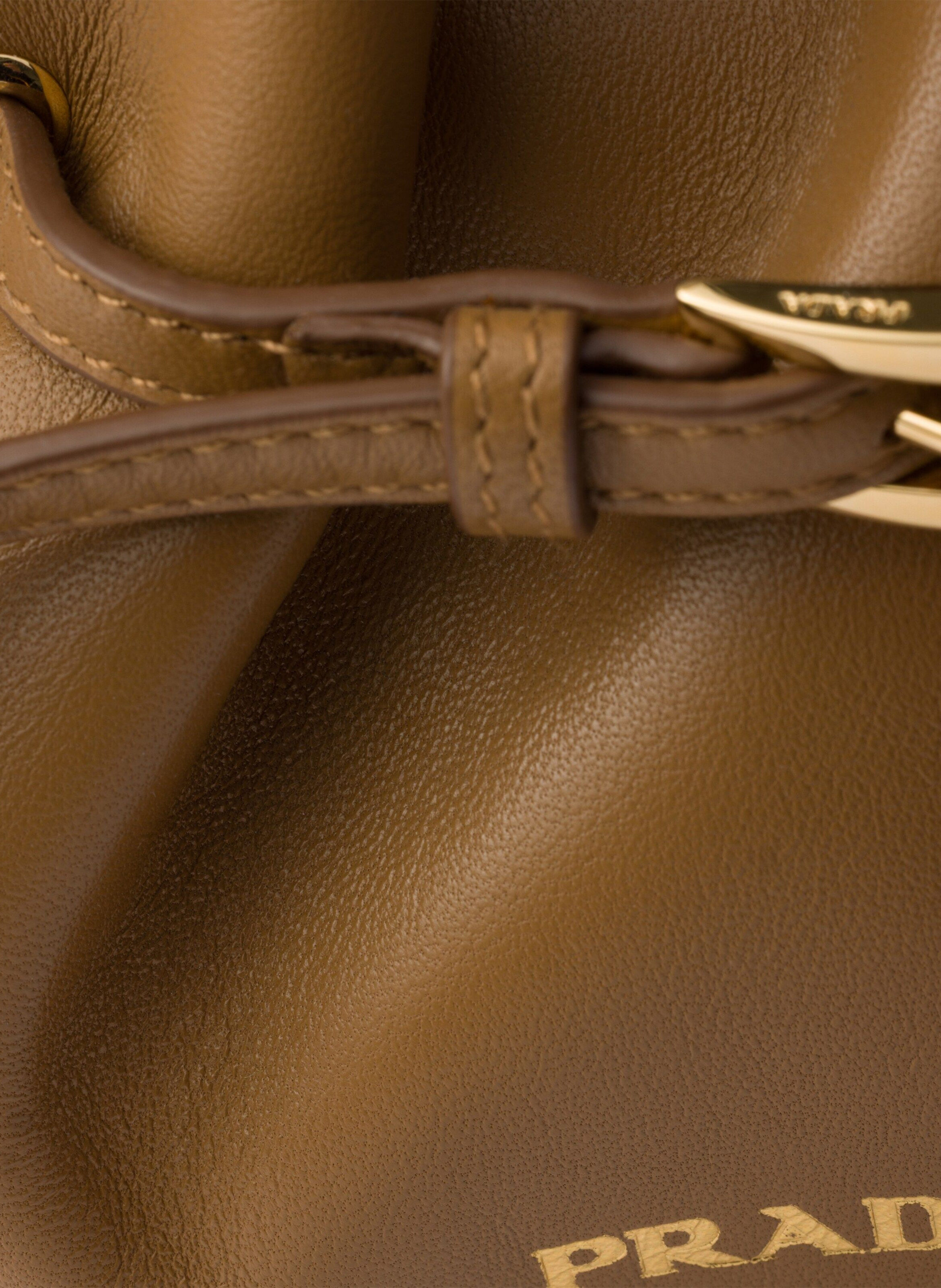 Petit sac prada dada en cuir nappa PRADA Marron