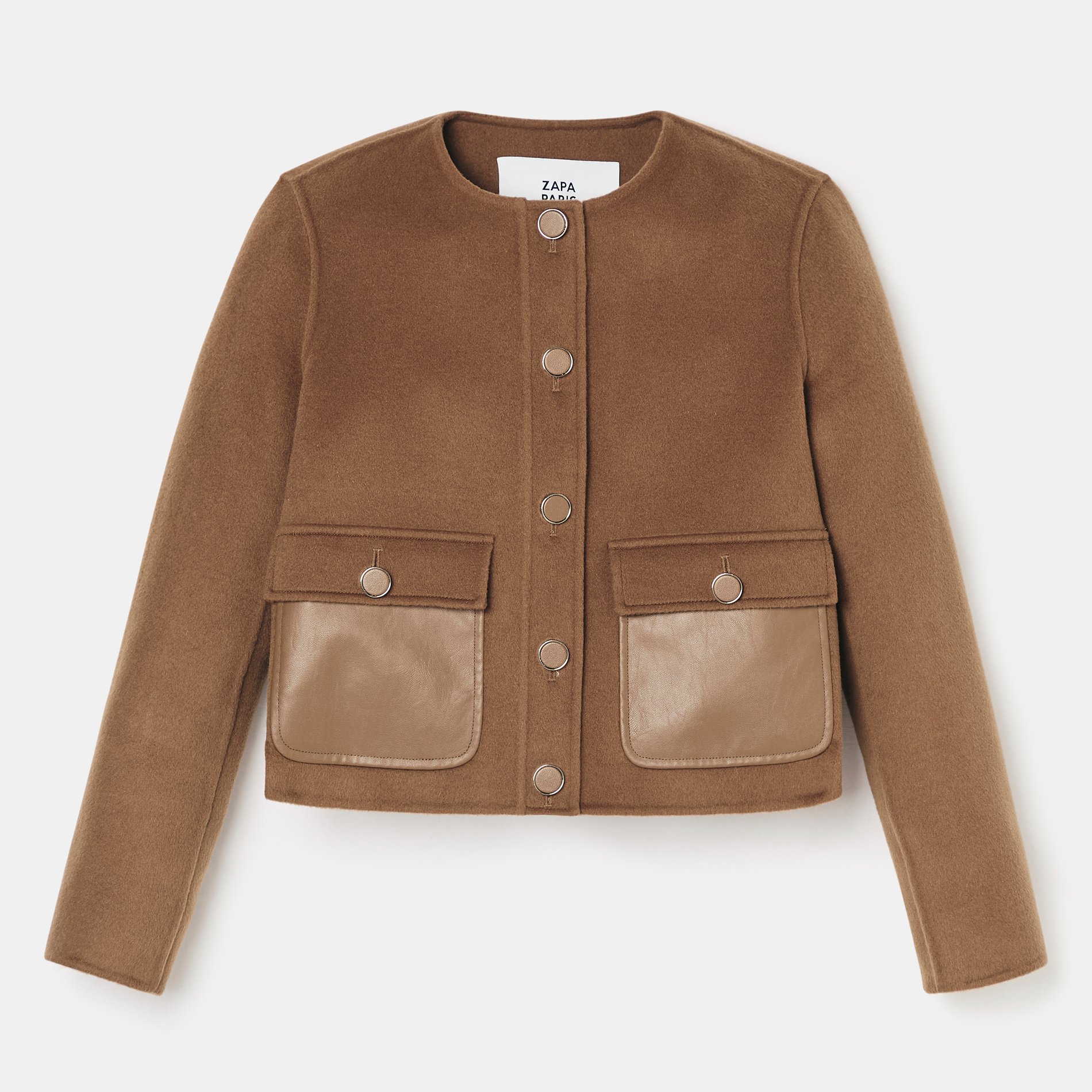 Veste  valine ZAPA Marron