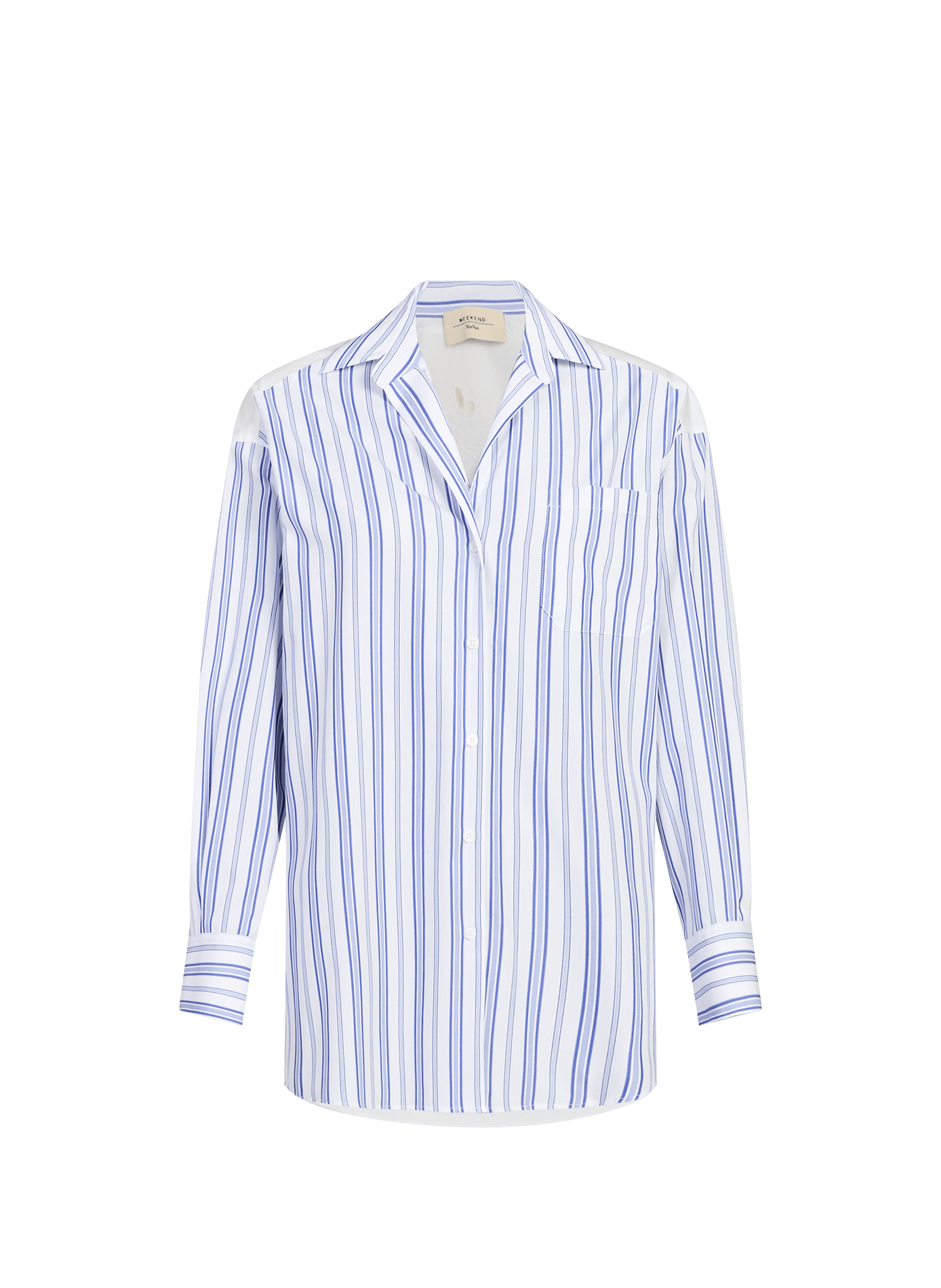 Chemise ample en coton MAX MARA WEEK END Bleu