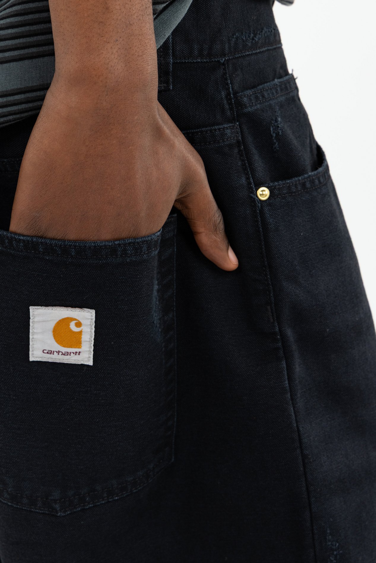 Jean large brandon pant CARHARTT WIP Gris