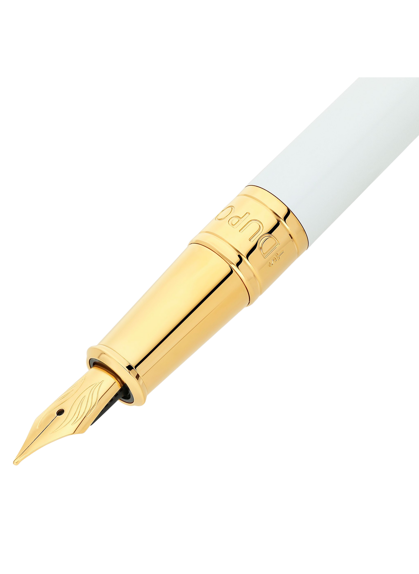 Stylo plume Initial S.T. DUPONT Blanc